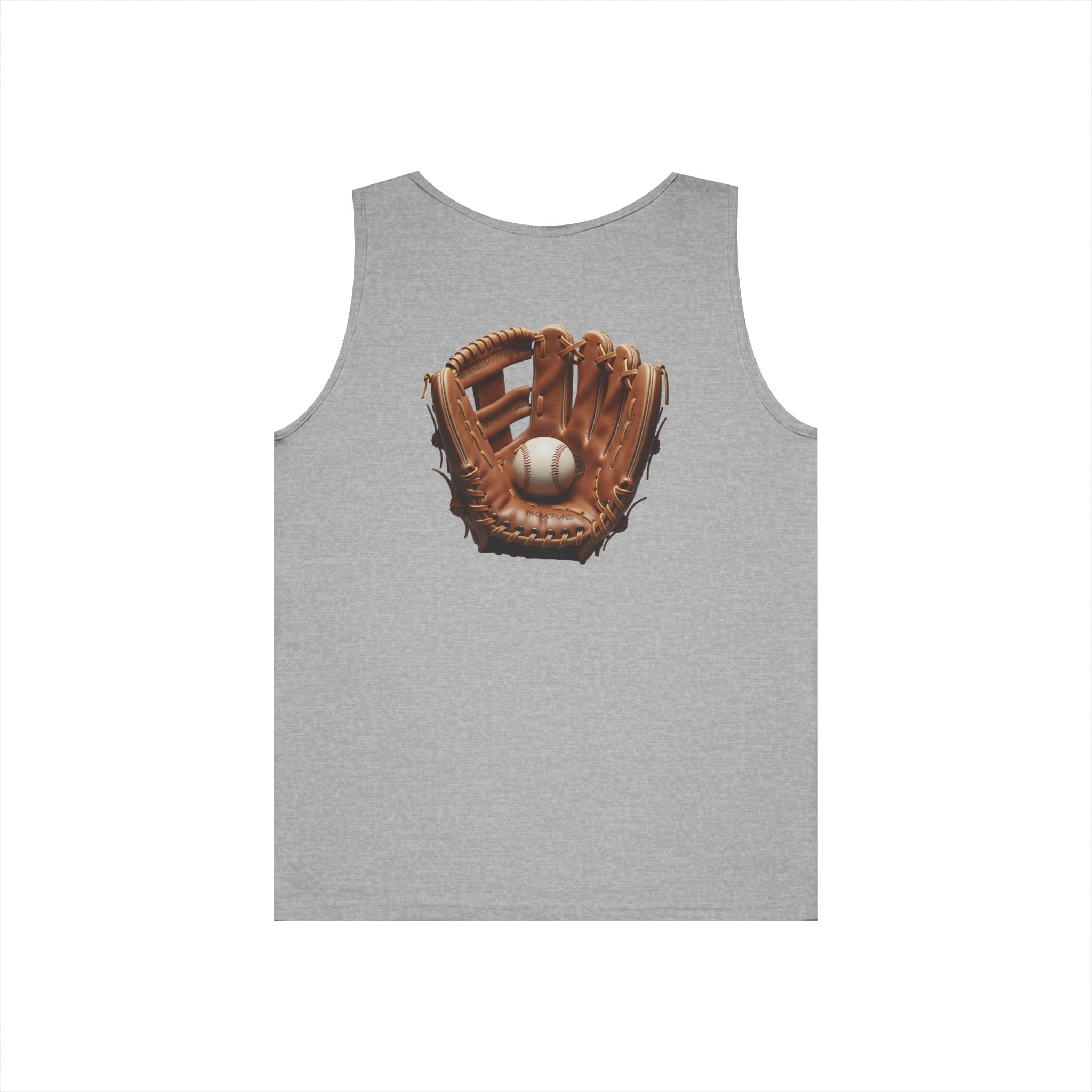 Baseball Glove Tank Top  Vintage Mitt & Ball Graphic
