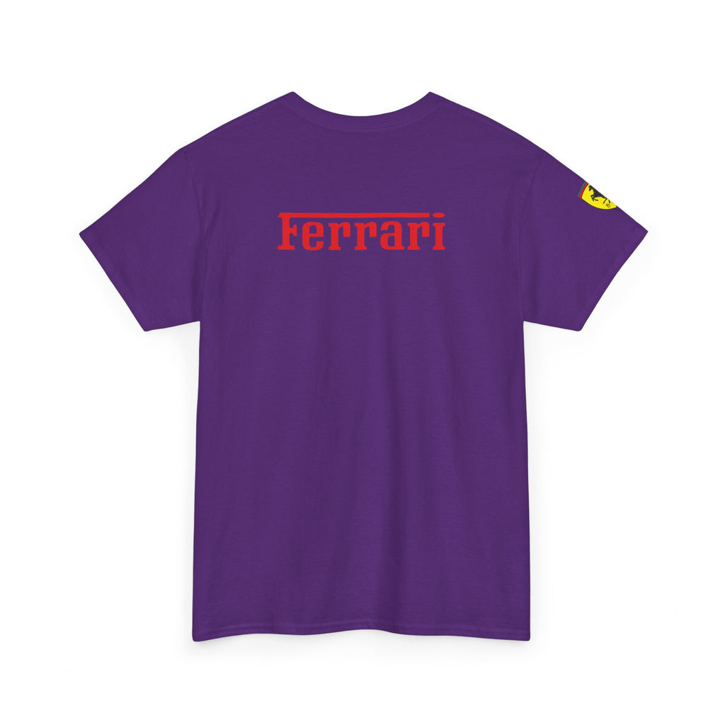 Ferrari Graphic Tee — Classic Racing Logo T-Shirt