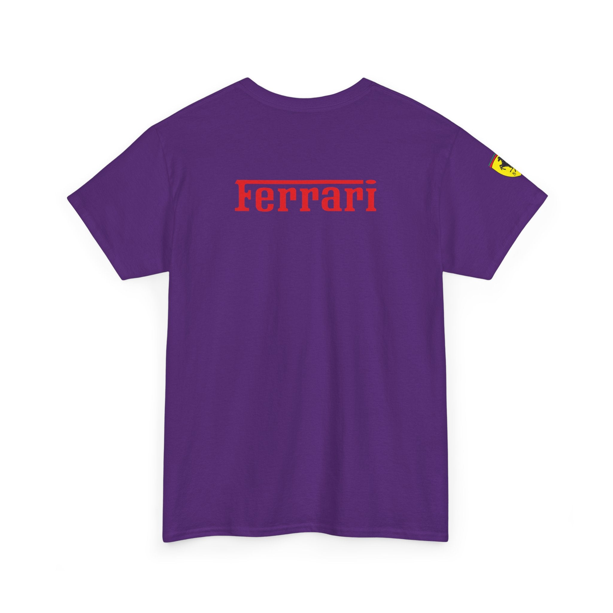 Ferrari Graphic Tee — Classic Racing Logo T-Shirt