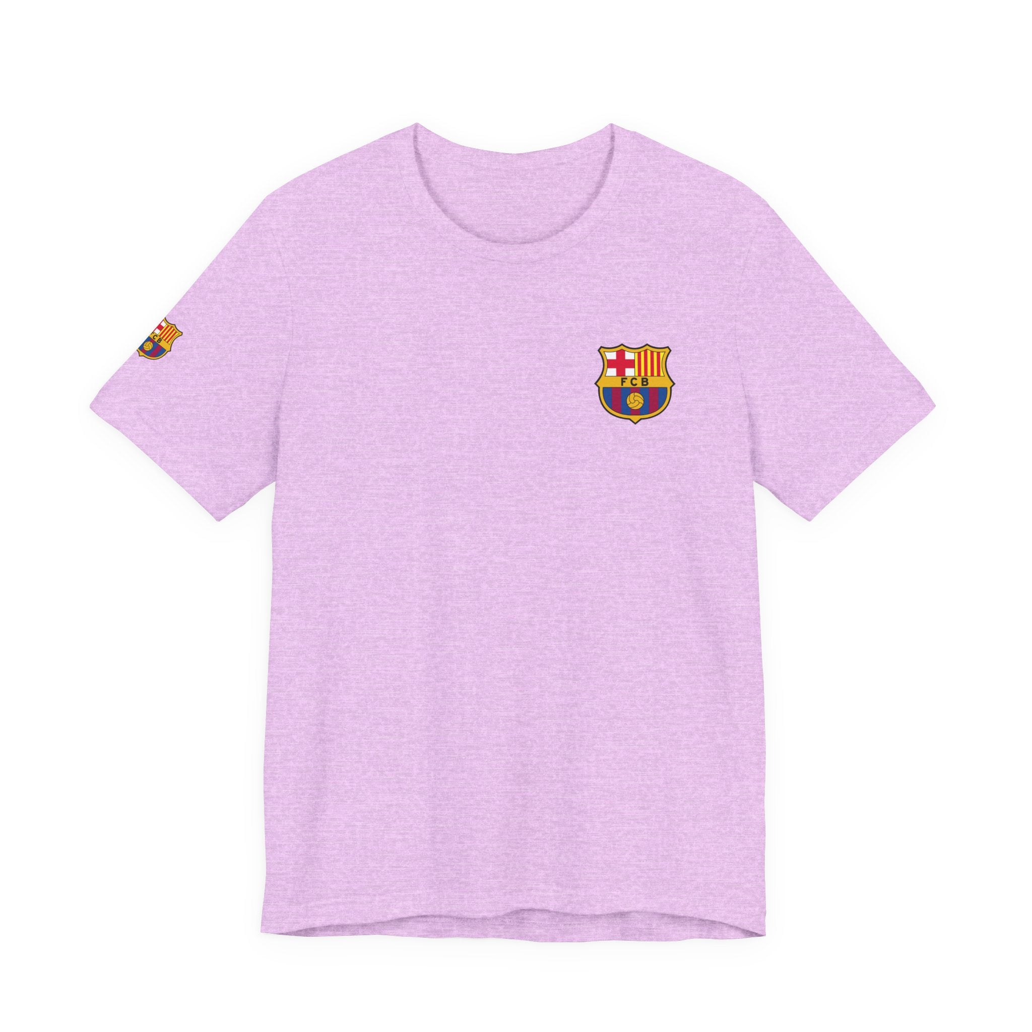 Barcelona Crest T‑Shirt  Minimal Football Fan Tee
