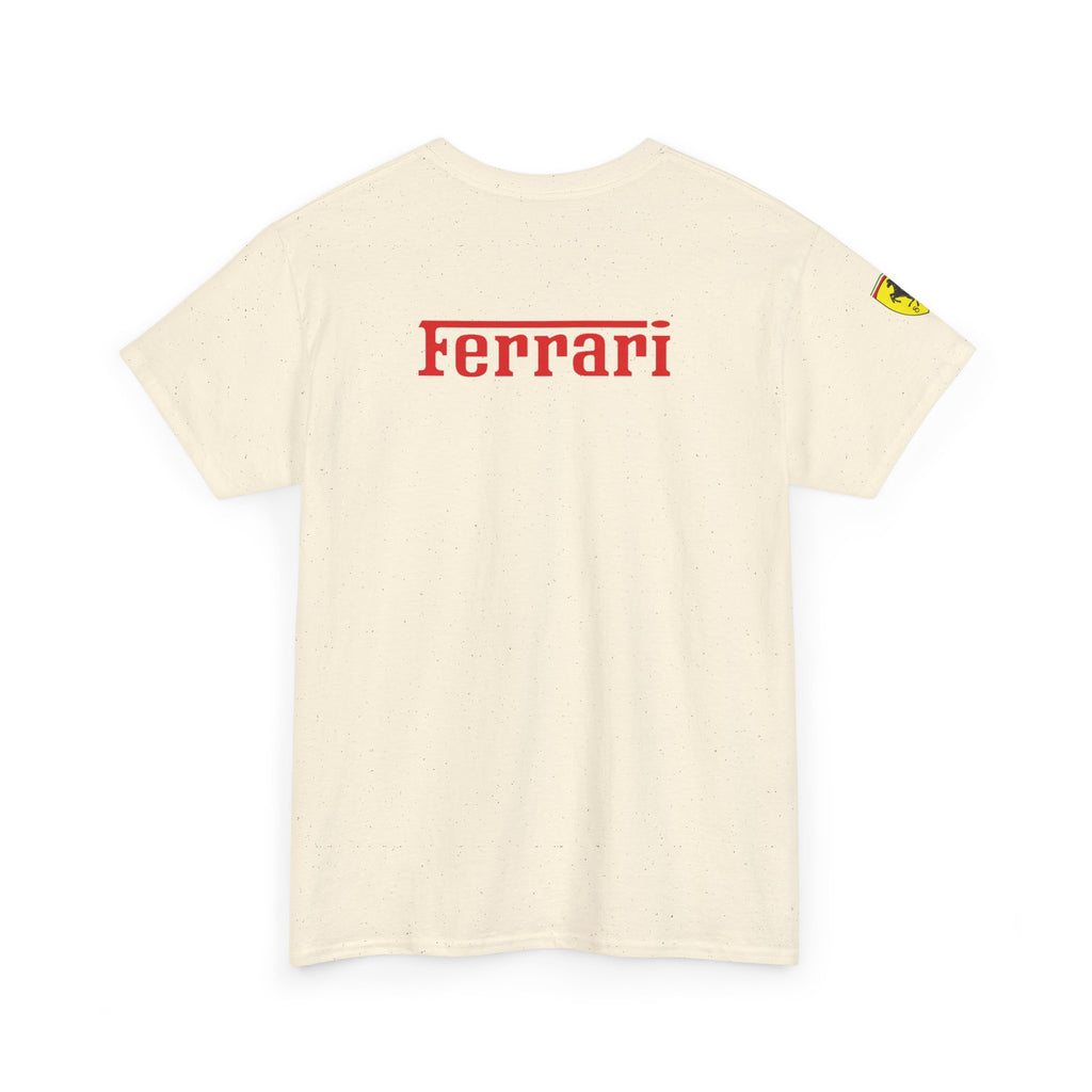Ferrari Graphic Tee — Classic Racing Logo T-Shirt