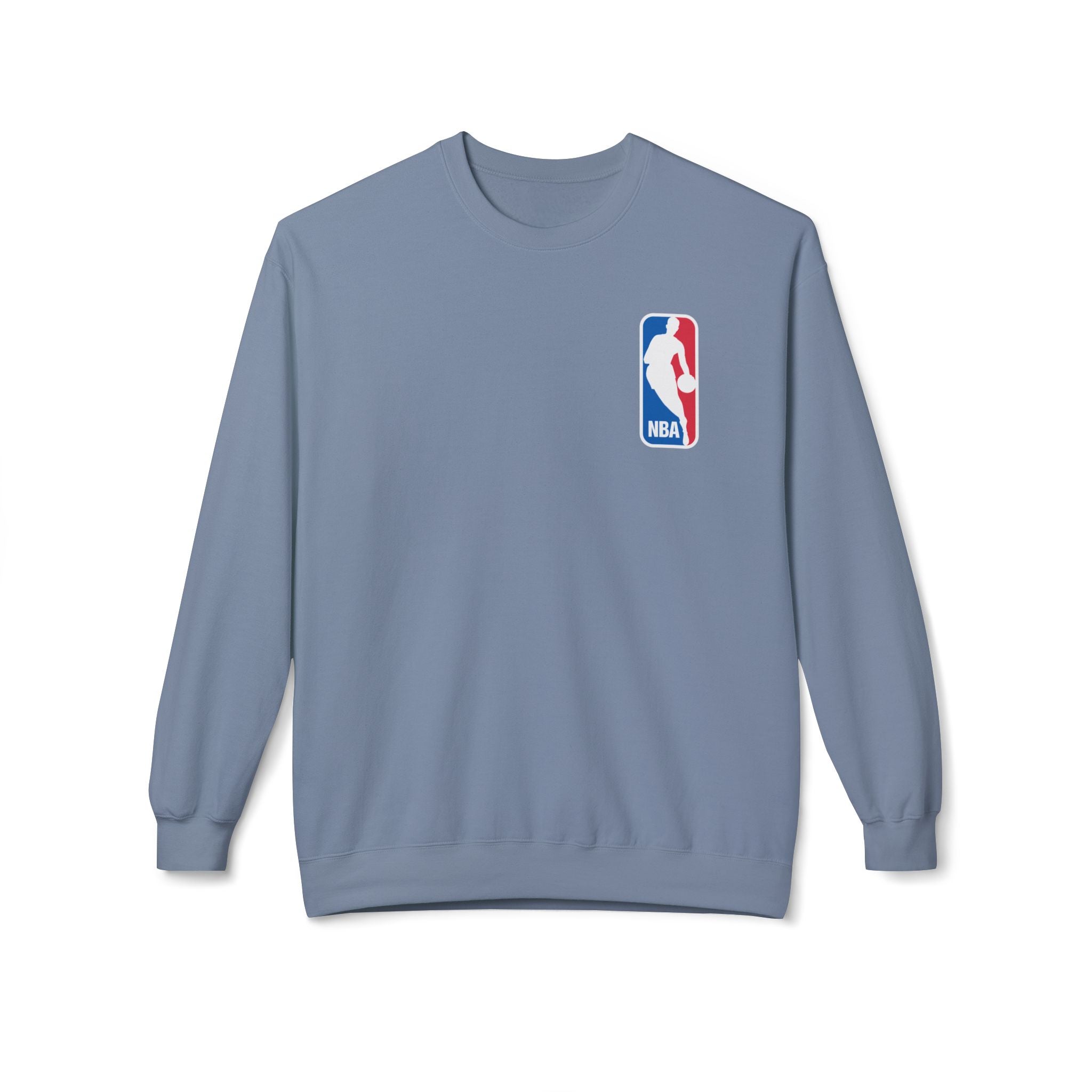 NBA Logo Sweatshirt | Basketball Logo Crewneck, Athletic Fan Apparel