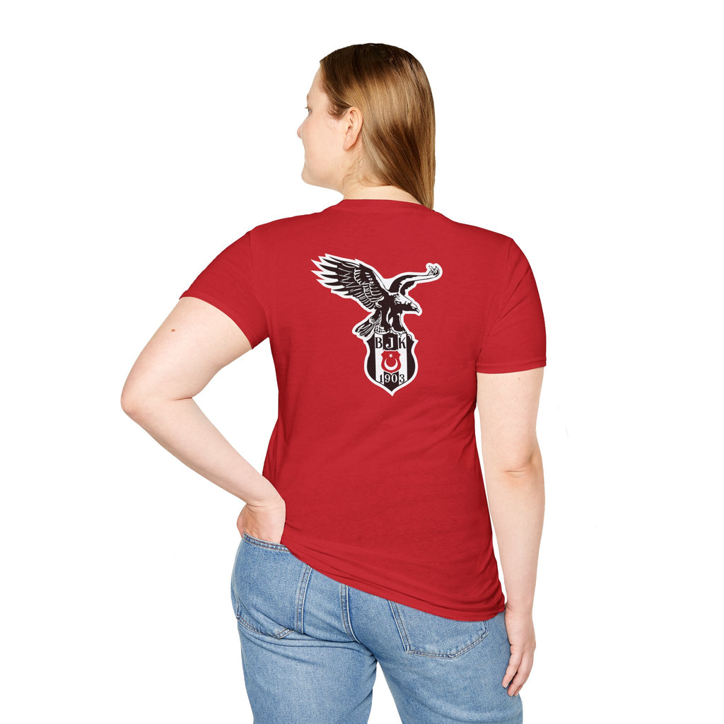 Besiktas Eagle T-Shirt  Football Club Crest Tee soccer jersey