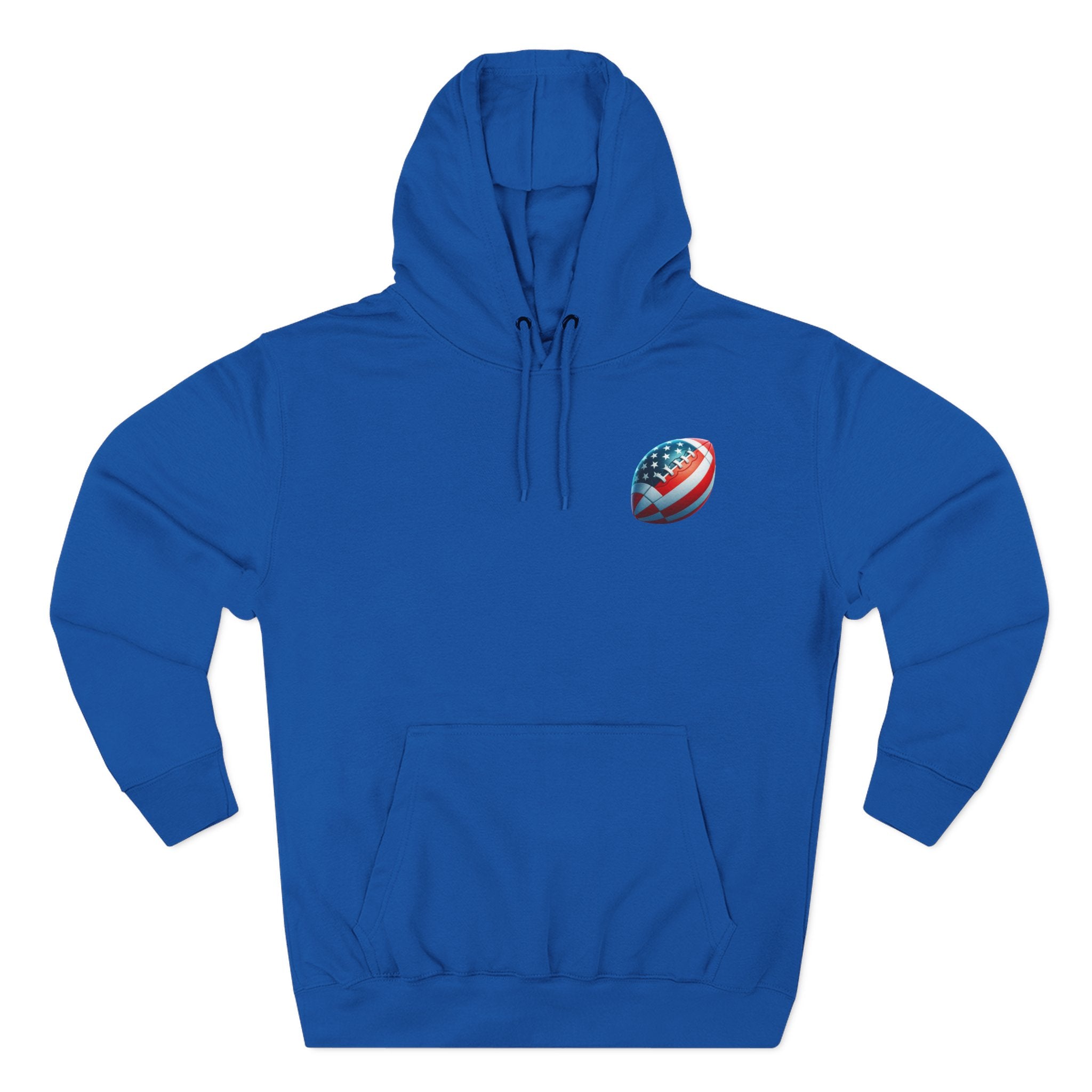 Football Helmet Skull Hoodie — Graphic Fleece Pullover for Fans