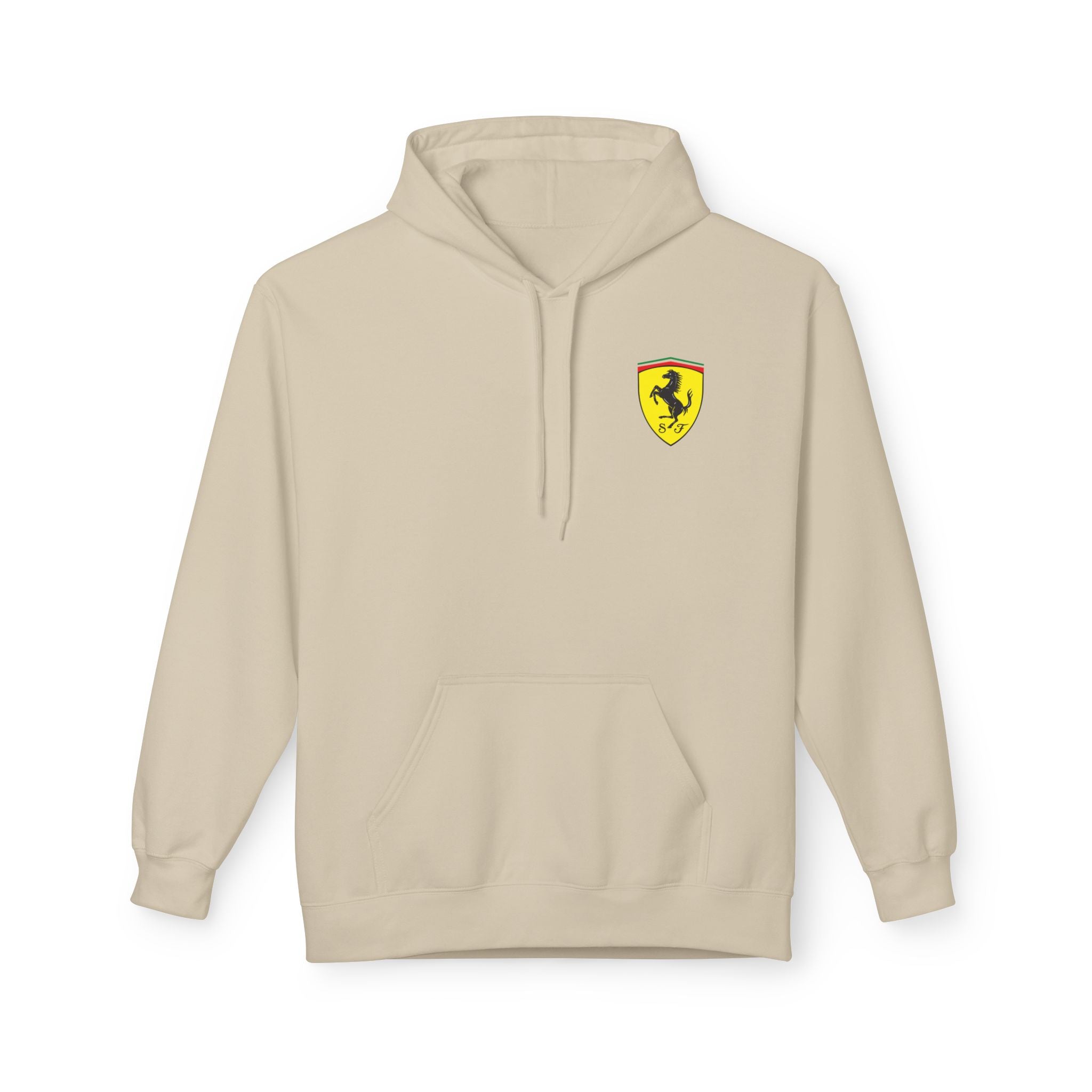 Vintage Ferrari F1 Racing Car Hoodie | Prancing Horse Crest