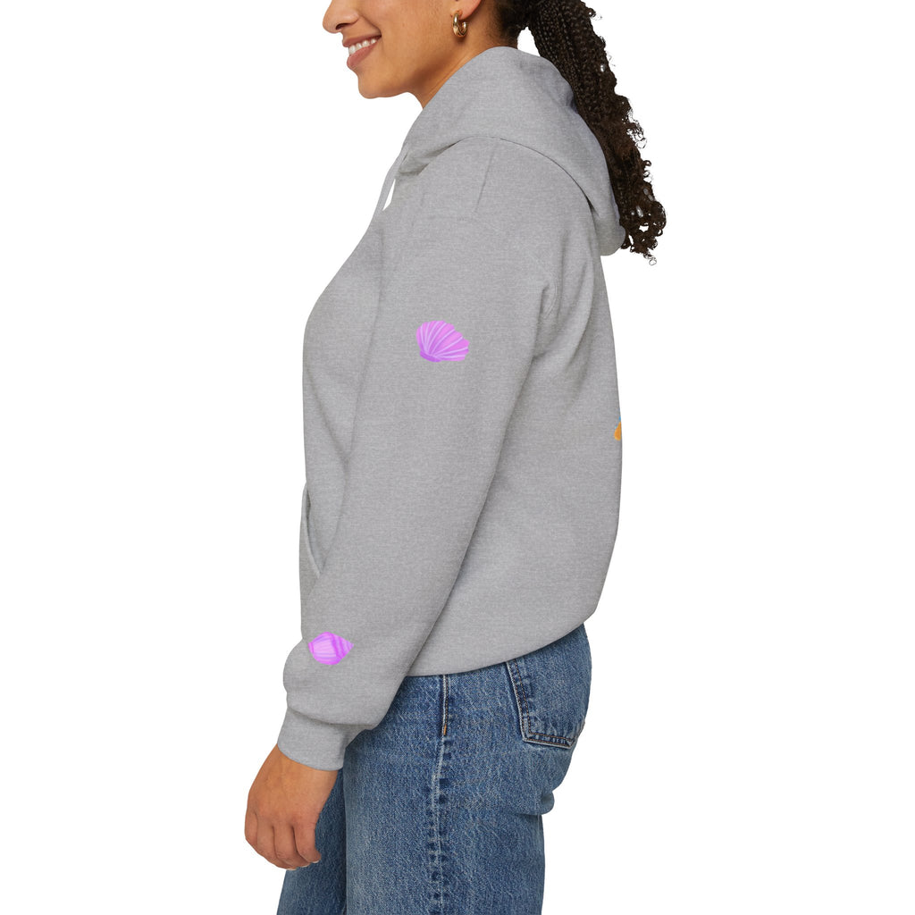 California Palm Tree Hoodie | Beach Island Graphic, Sleeve Icons