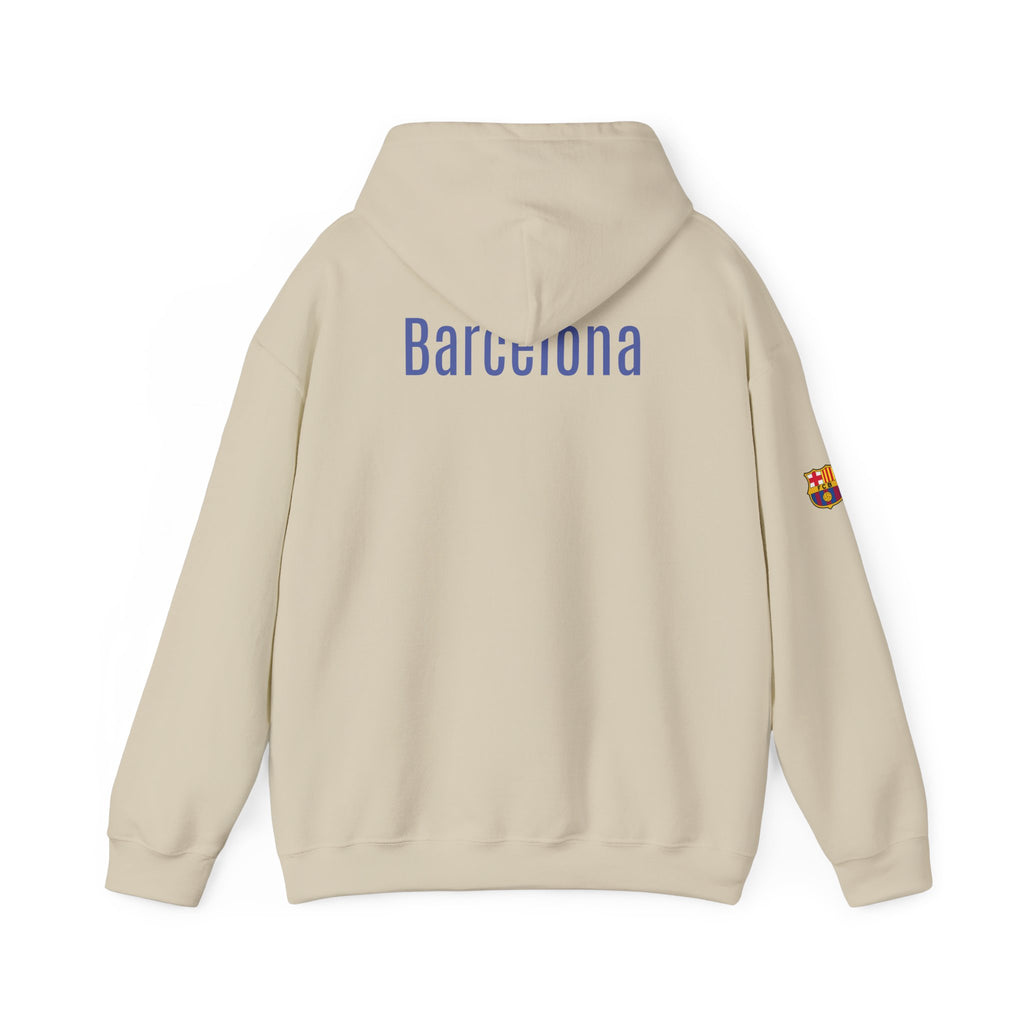 Hoodie  Barcelona Crest Hoodie with Small Badge
