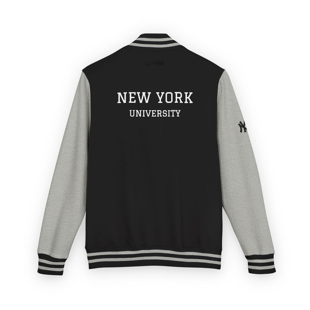 New York Letterman Jacket Varsity Style Red & White Baseball Jacket