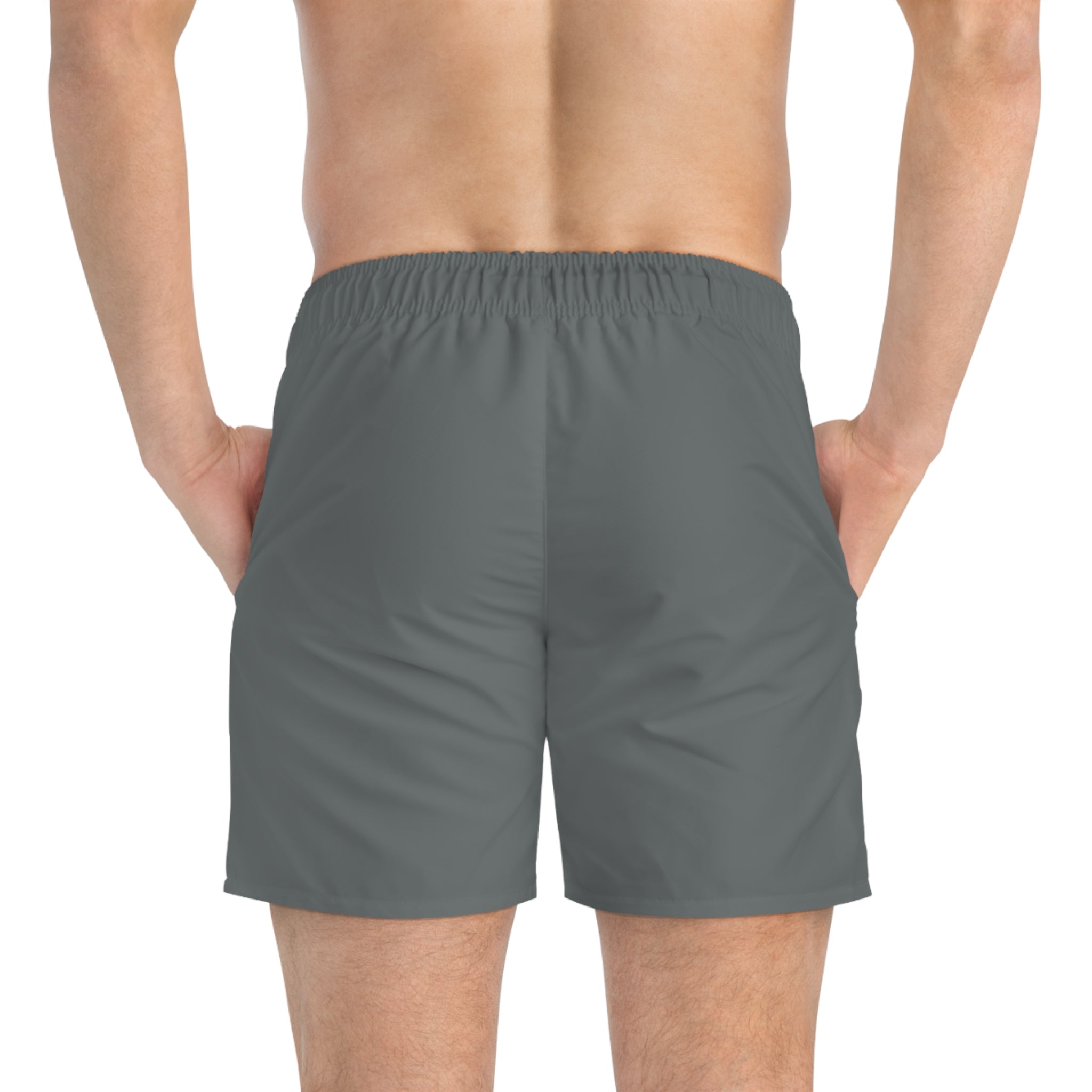 Route 66 American Flag Swim Trunks  Vintage USA Beach Shorts