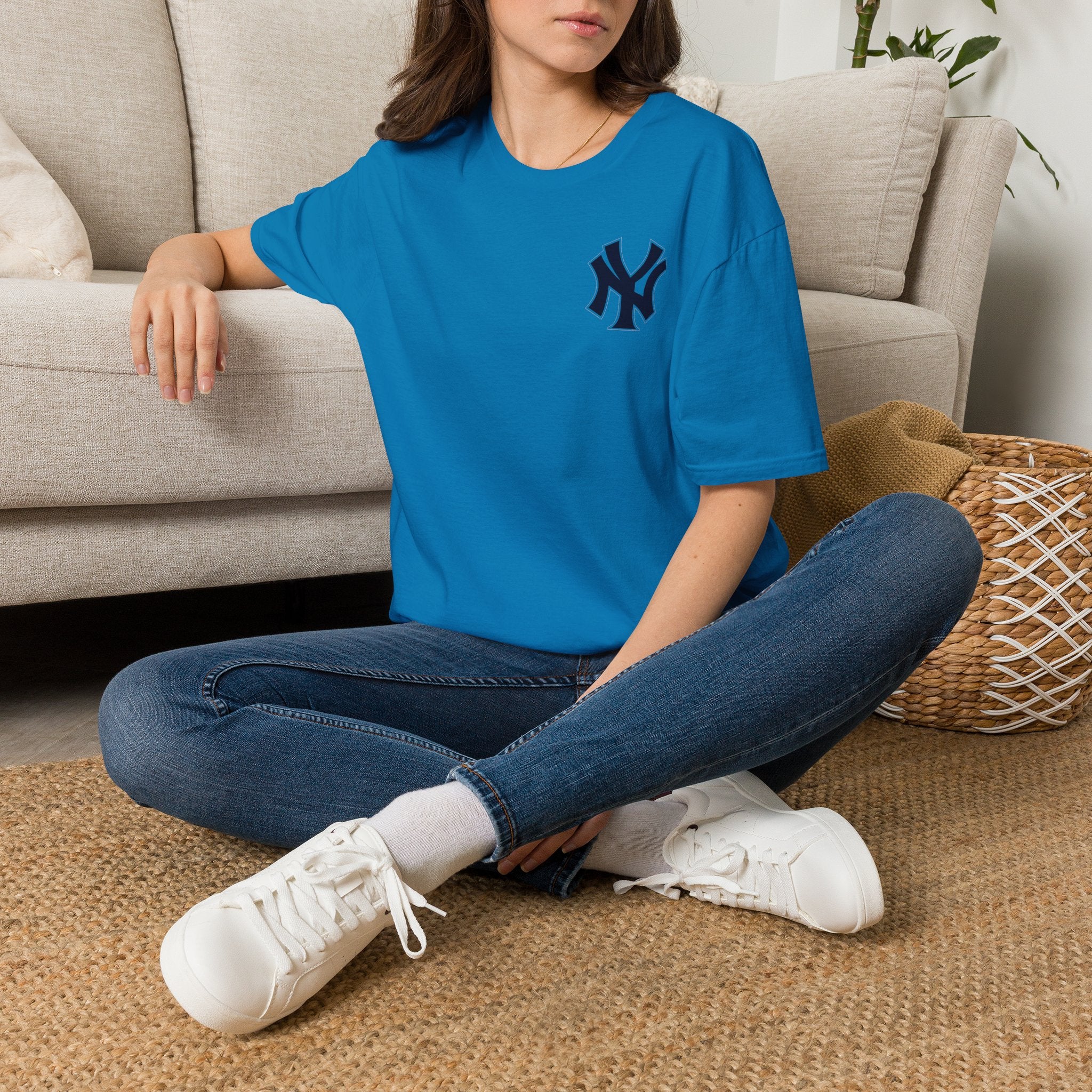 NY Logo T-Shirt | Minimal Baseball Graphic Tee