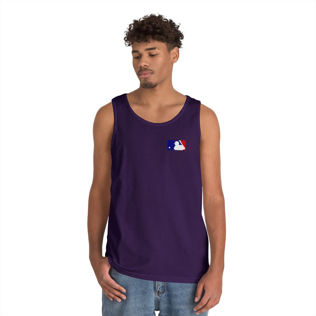Baseball Glove Tank Top  Vintage Mitt & Ball Graphic