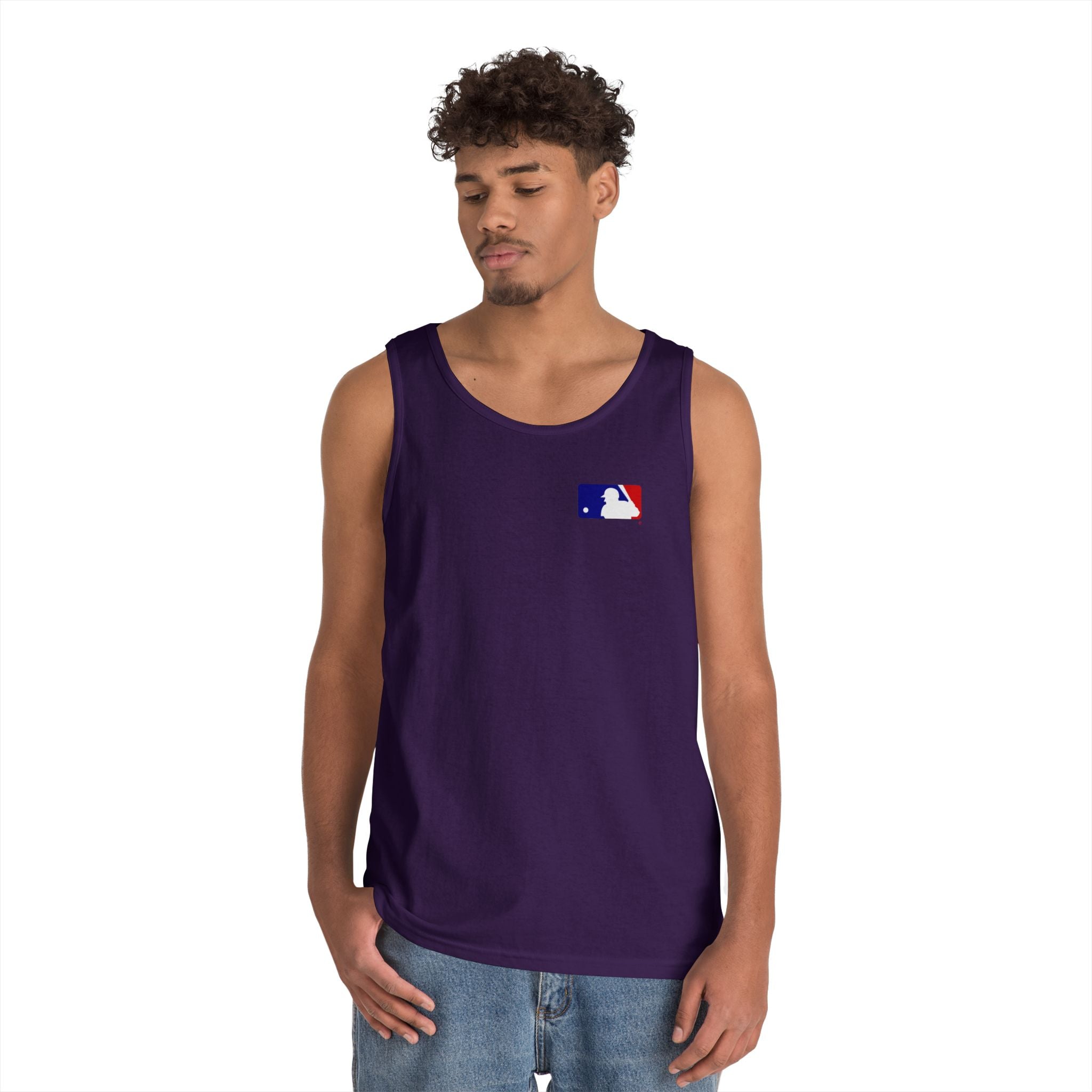 Baseball Glove Tank Top  Vintage Mitt & Ball Graphic