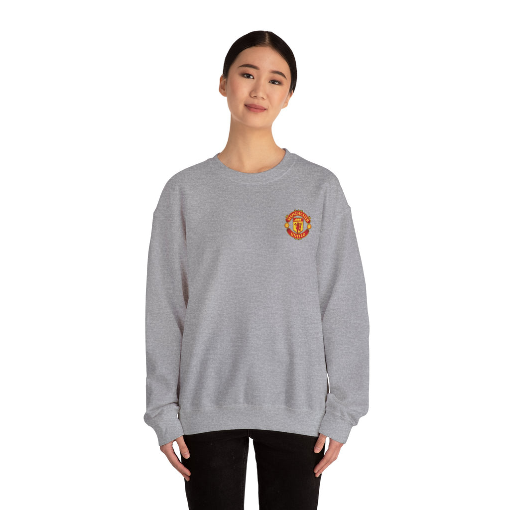 Crewneck Sweatshirt — Manchester United FC Logo Pullover