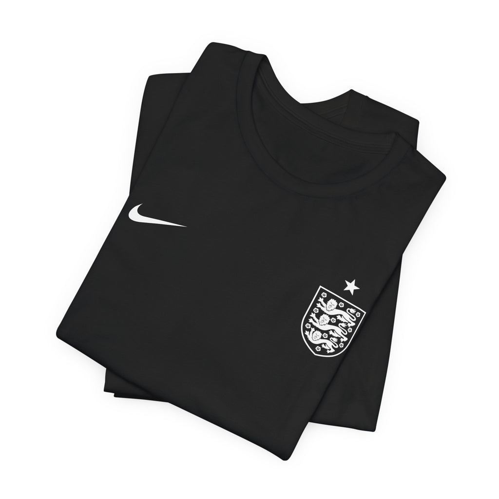 England Crest Soccer Tee — 'ENGLAND' Back Graphic