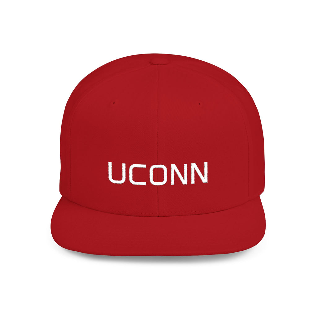 UConn Flat Bill Snapback Hat