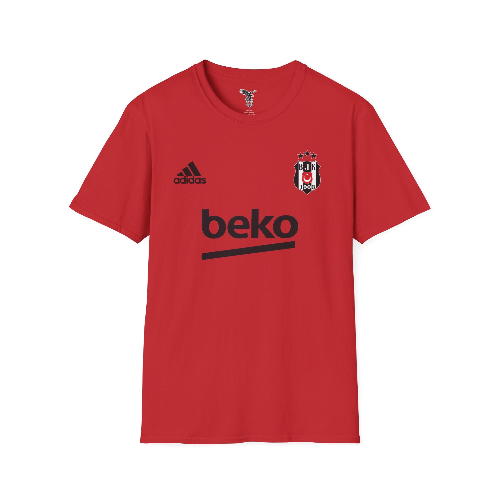 Besiktas Eagle T-Shirt  Football Club Crest Tee soccer jersey