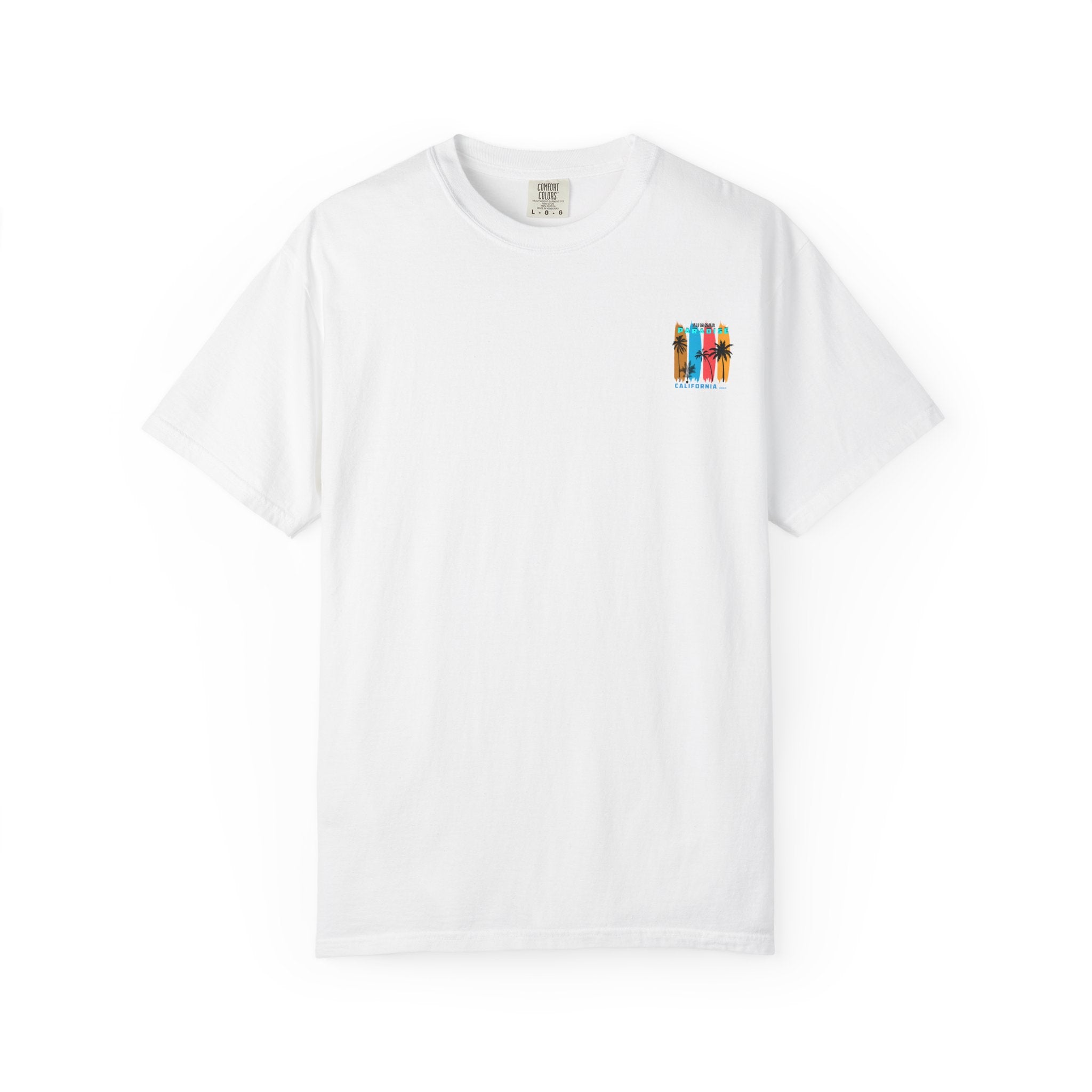 California Vintage Palm T-Shirt  Retro Beach Graphic Tee