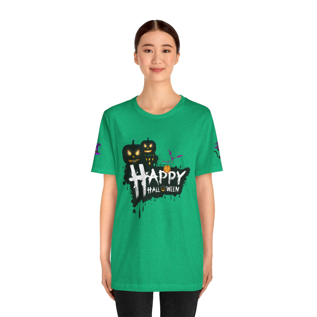 Happy Halloween Pumpkins T‑Shirt