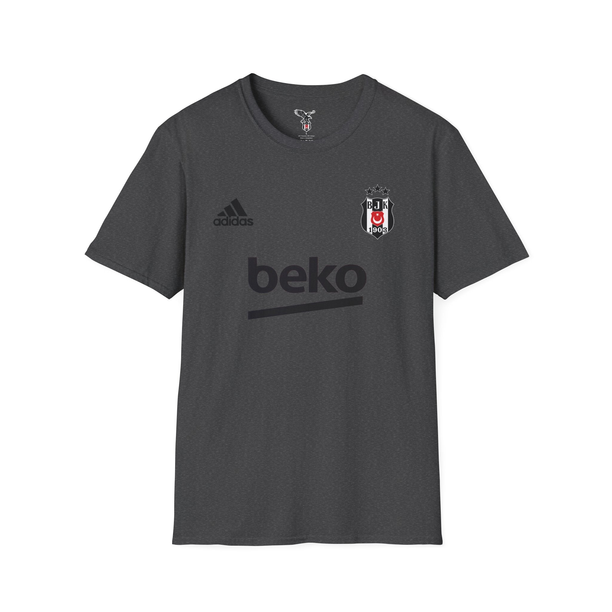 Besiktas Eagle T-Shirt  Football Club Crest Tee soccer jersey
