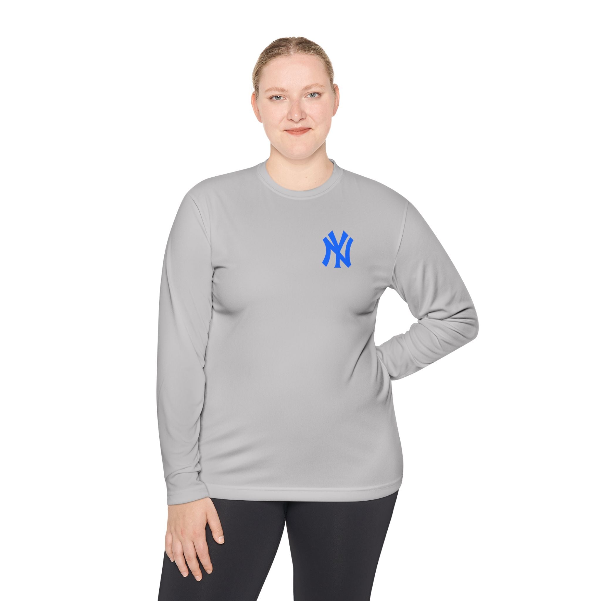 New York Skyline graphic Long Sleeve Tee | NY lettering
