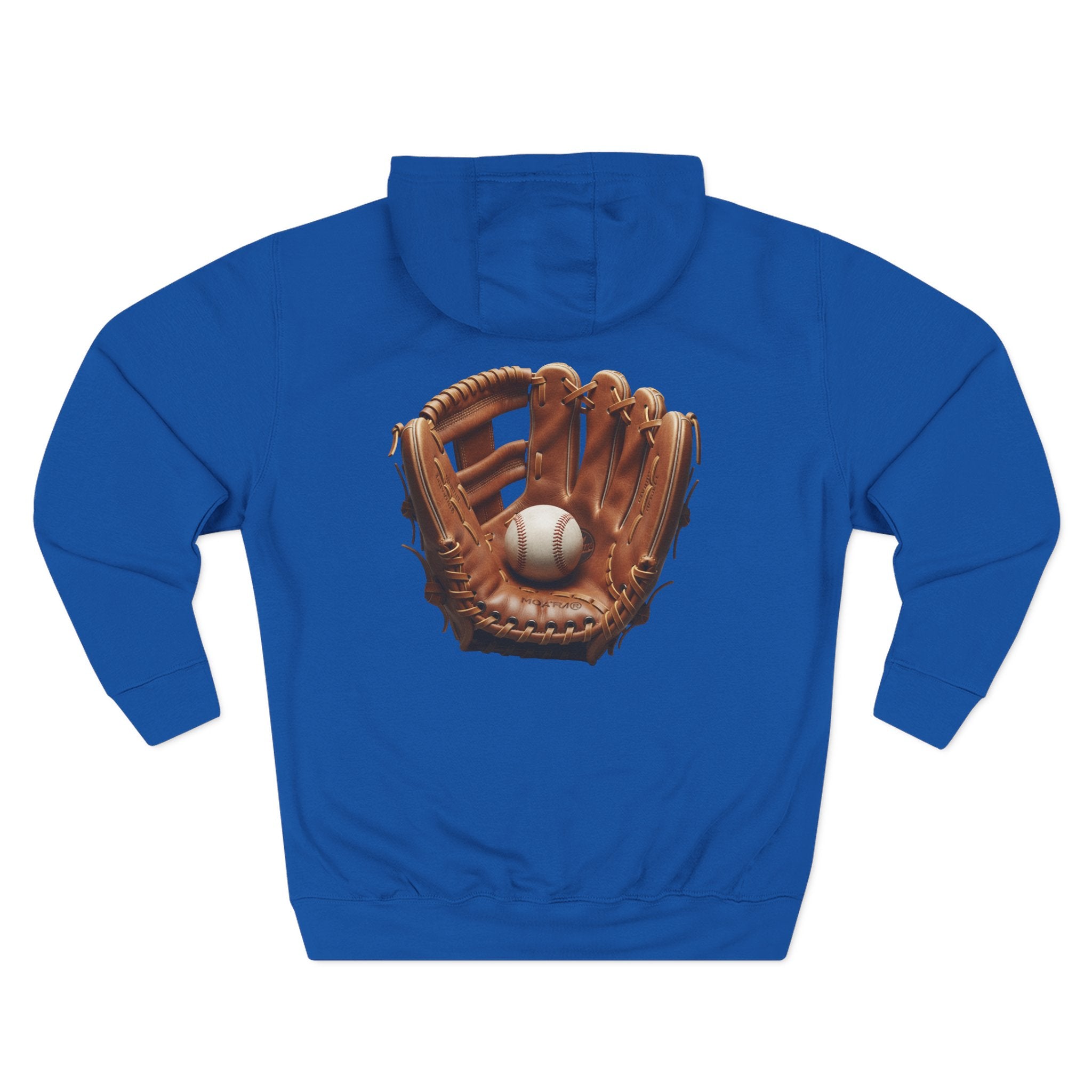 Baseball Glove Hoodie  Vintage Catcher Mitt Graphic Pullover