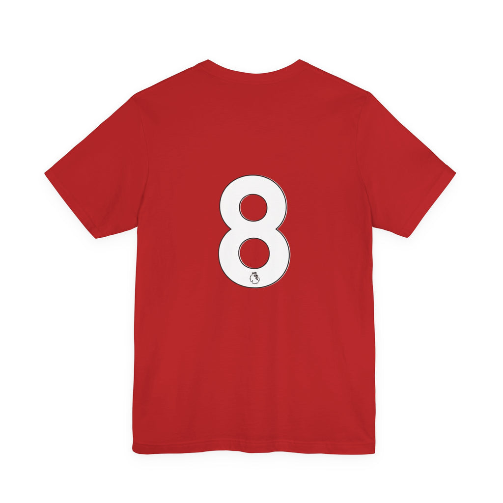 Manchester United Crest Tee | Number 8 Soccer Jersey