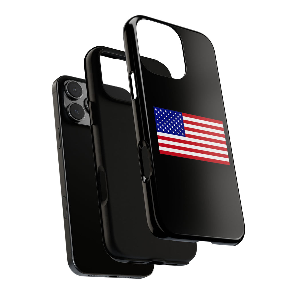 American Flag Phone Case  Patriotic Tough Case for 4th of July & Everyday Protection