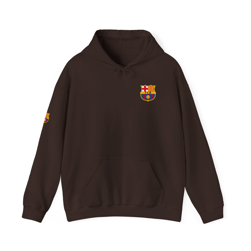 Hoodie  Barcelona Crest Hoodie with Small Badge