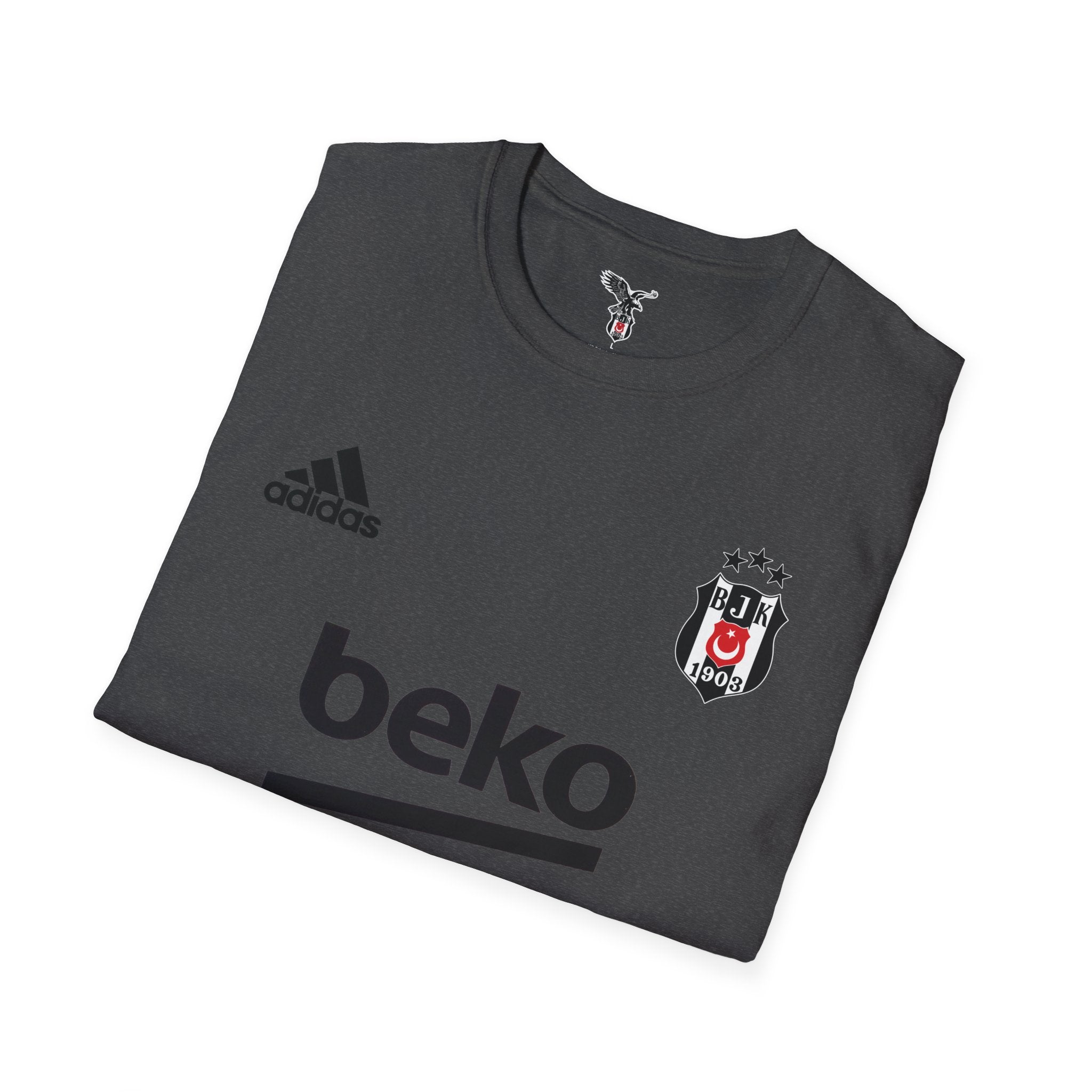 Besiktas Eagle T-Shirt  Football Club Crest Tee soccer jersey