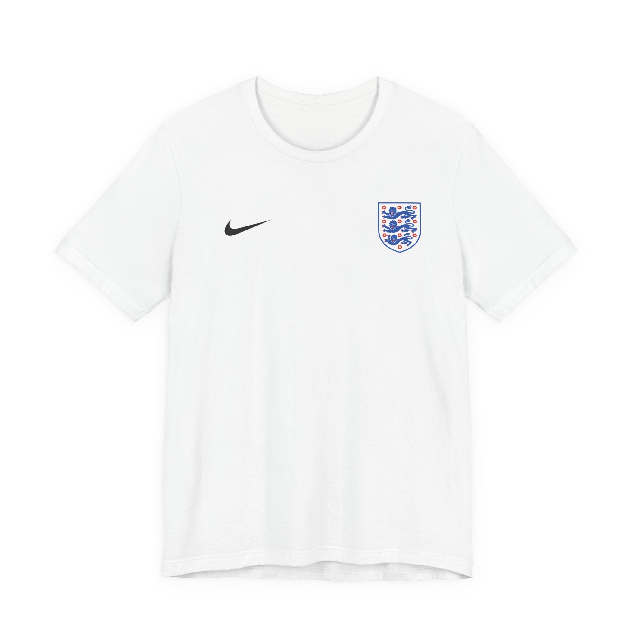 England Crest Soccer Tee — 'ENGLAND' Back Graphic