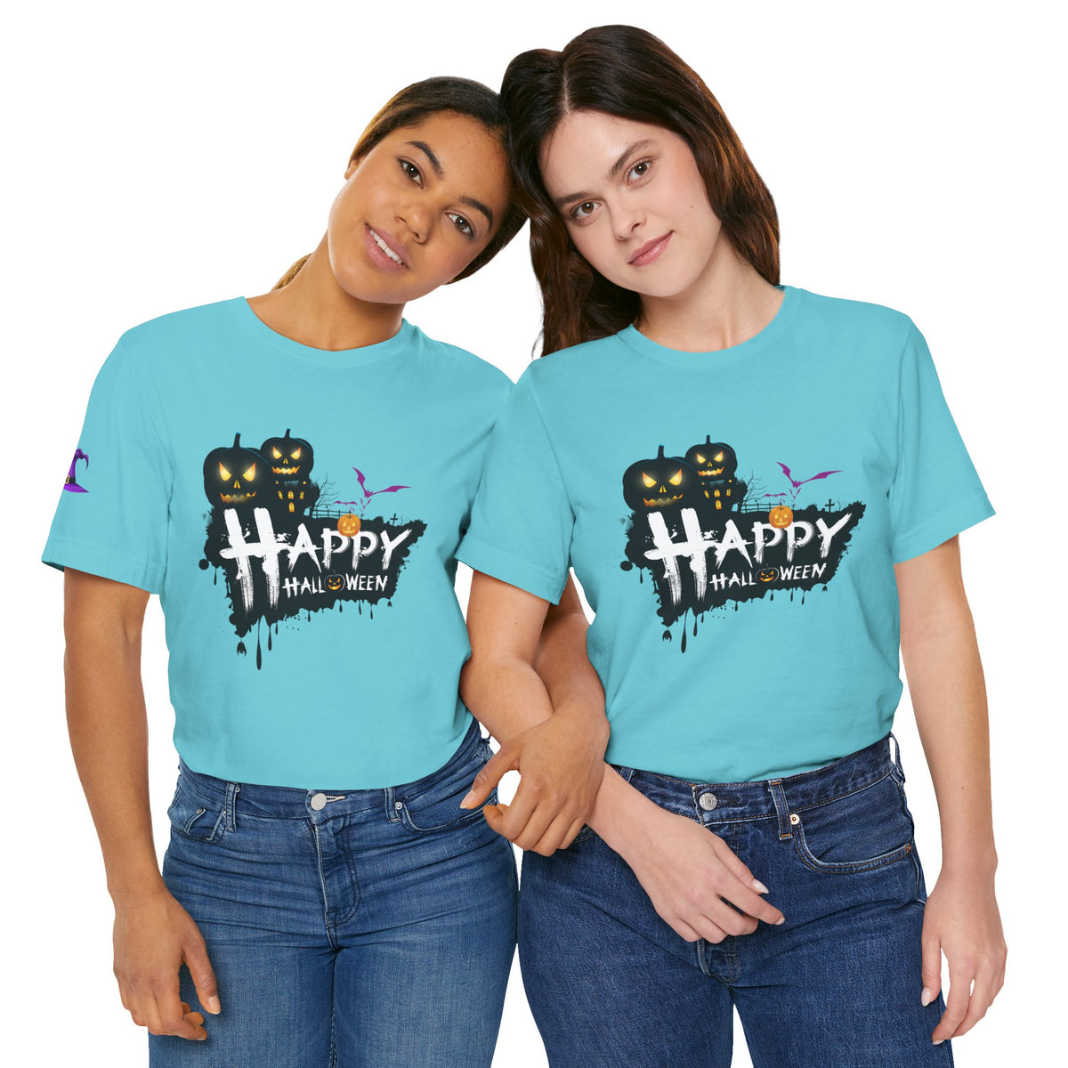 Happy Halloween Pumpkins T‑Shirt