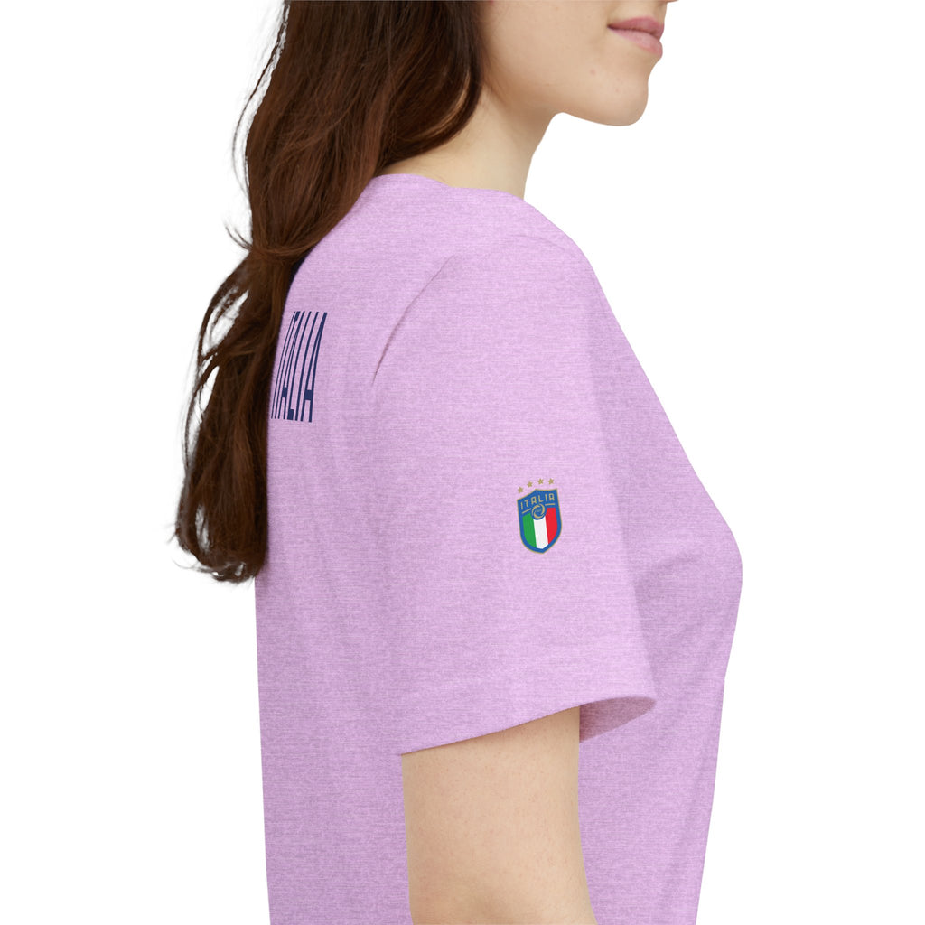 Italy Crest Tee  Italian Flag Shield T-Shirt