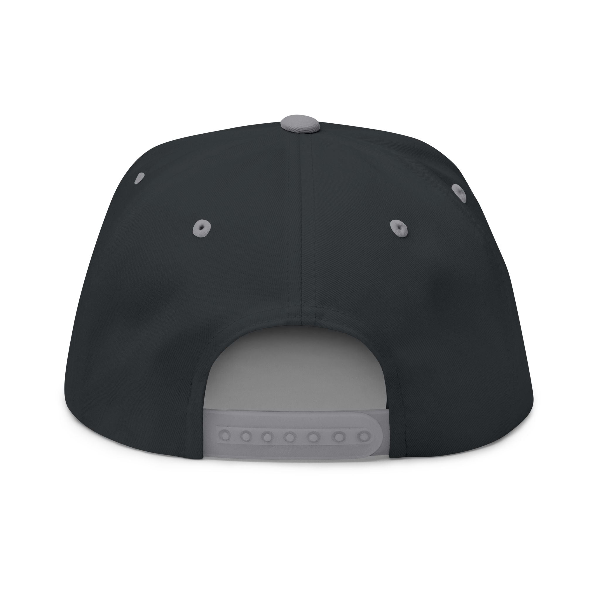 Barcelona Embroidered Flat Bill Cap