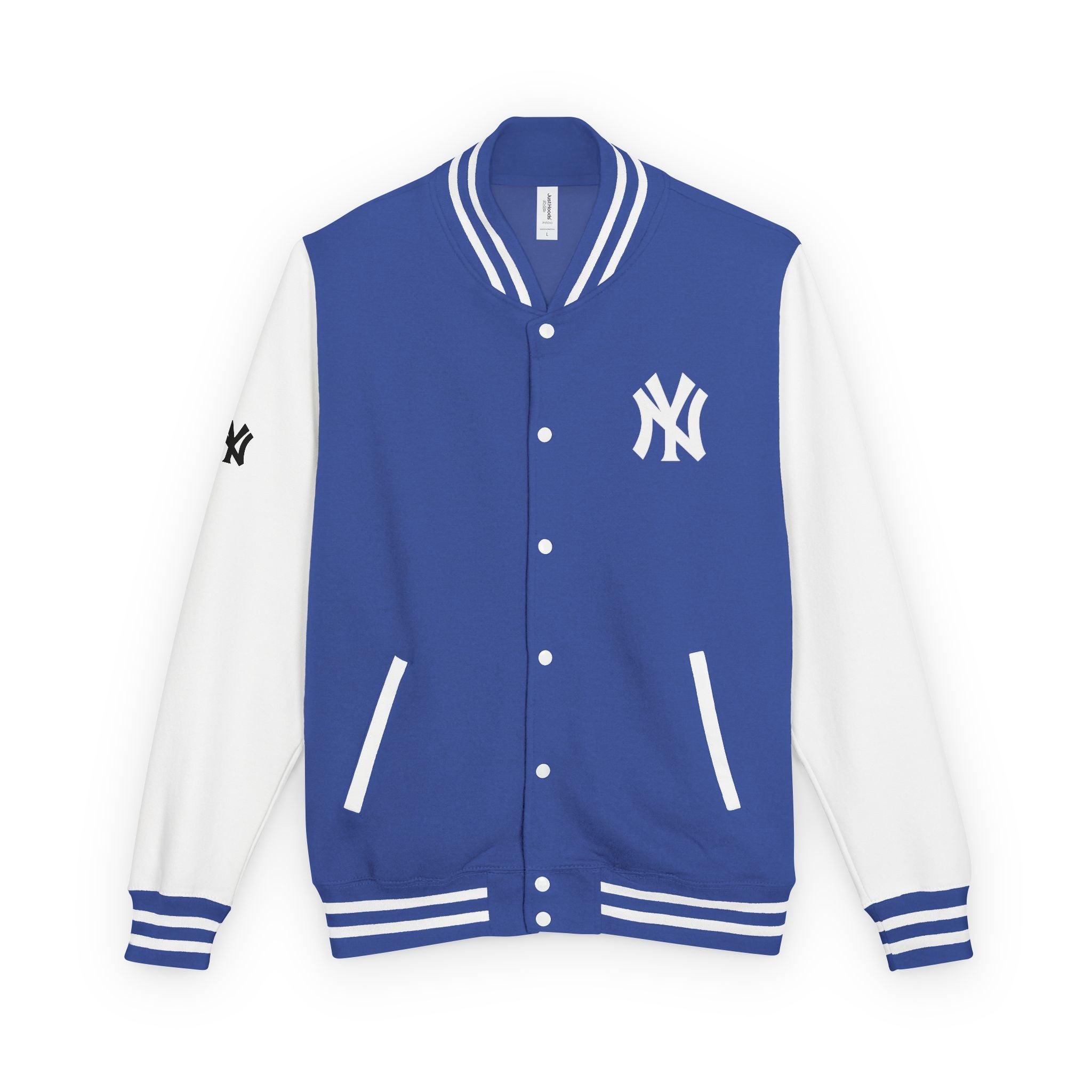 New York Letterman Jacket Varsity Style Red & White Baseball Jacket
