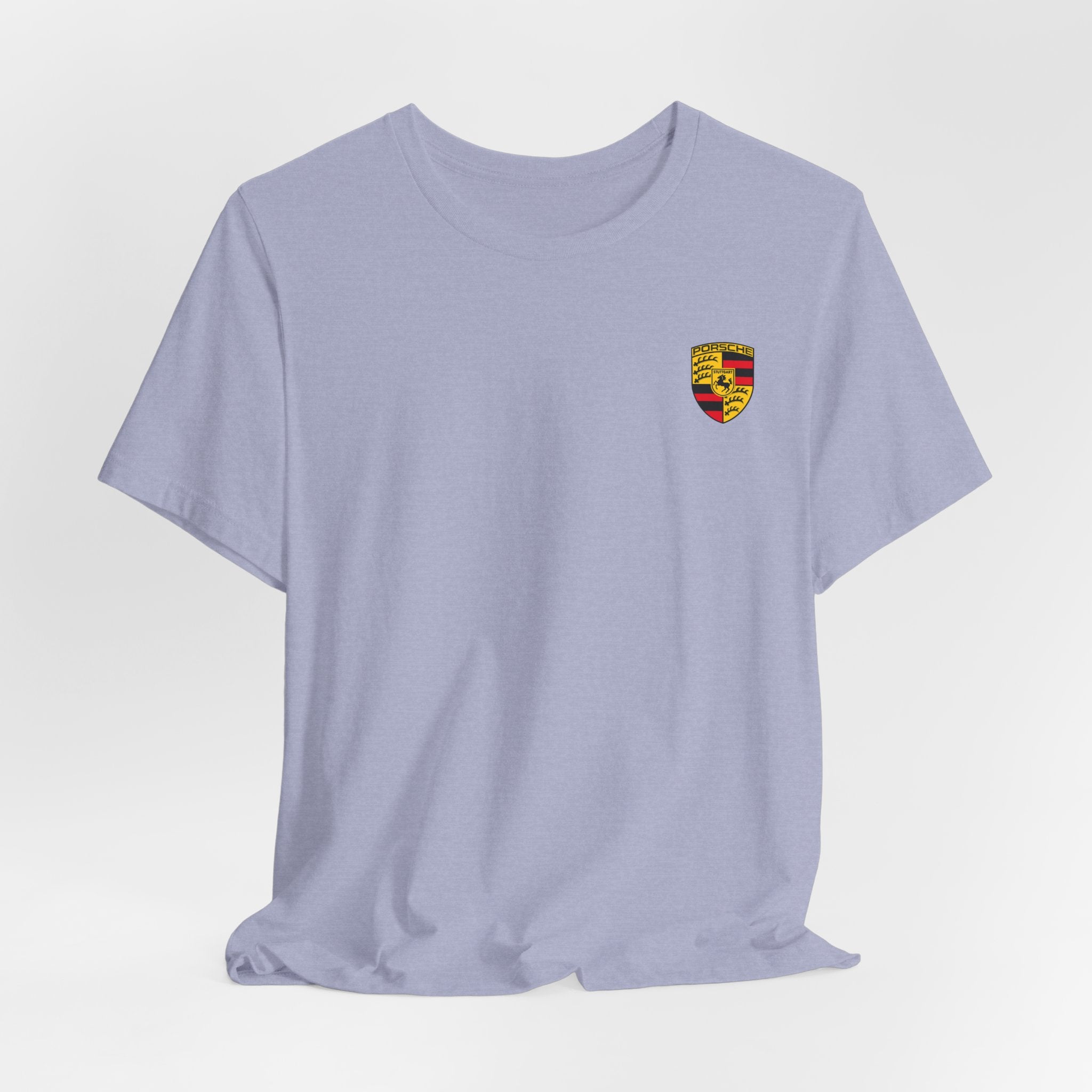 Porsche Crest Tee — Classic Logo Short Sleeve Shirt