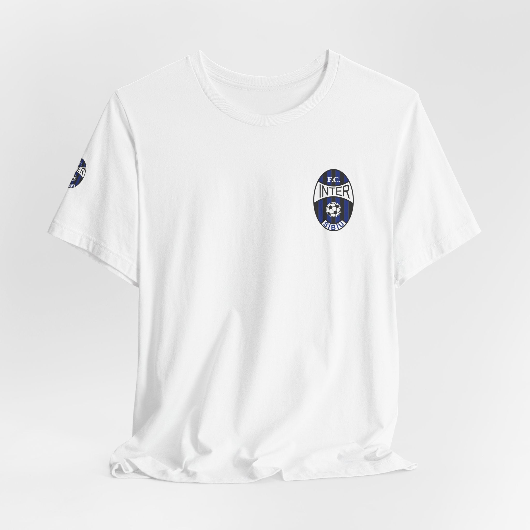 Inter Milan Crest T‑Shirt  Minimal Football Fan Tee