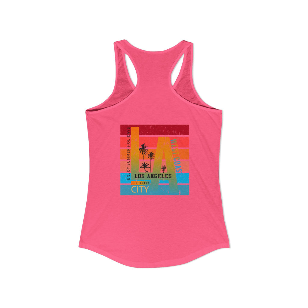 California Athletic Women's Racerback Tank  Women's California Athletic Tank Top