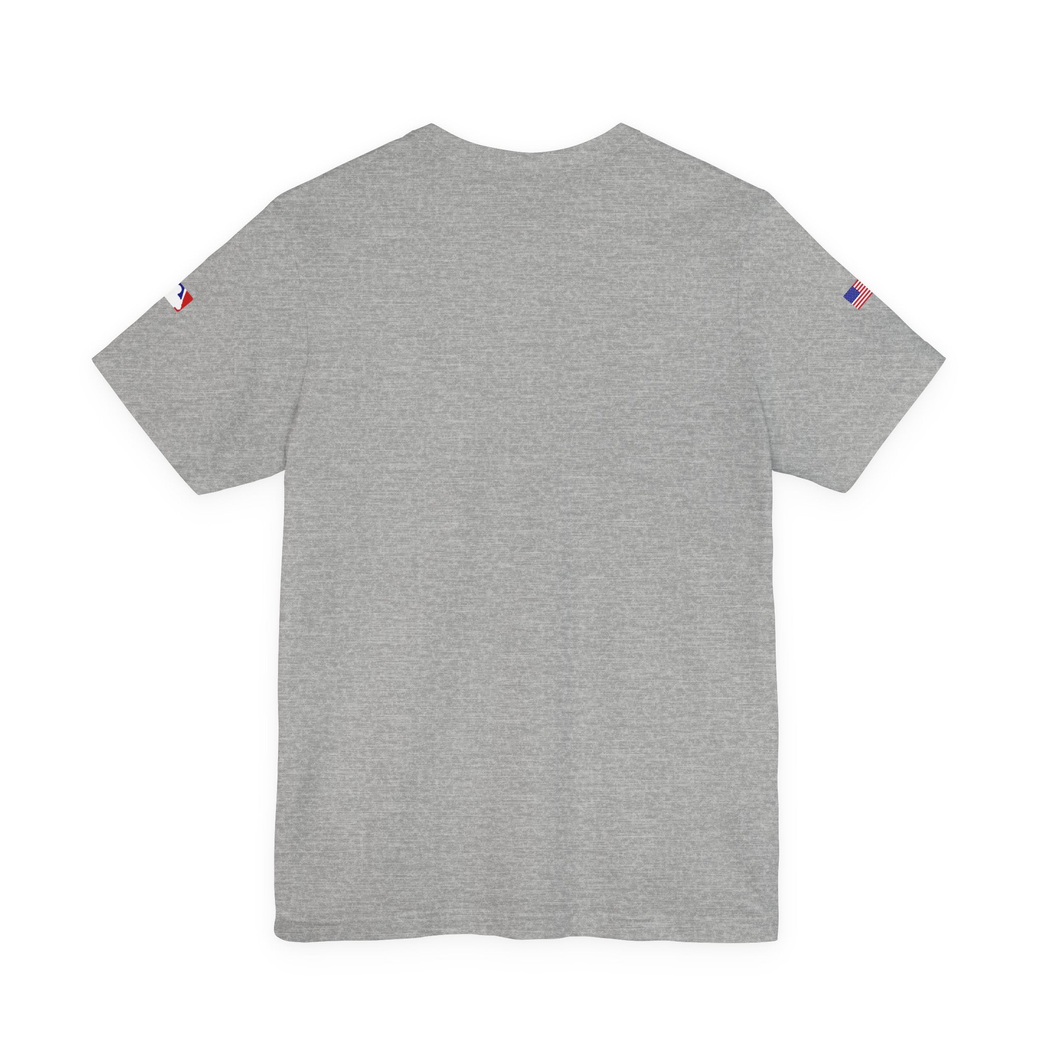 Baseball Logo T-Shirt  Minimal Chest Patch Tee