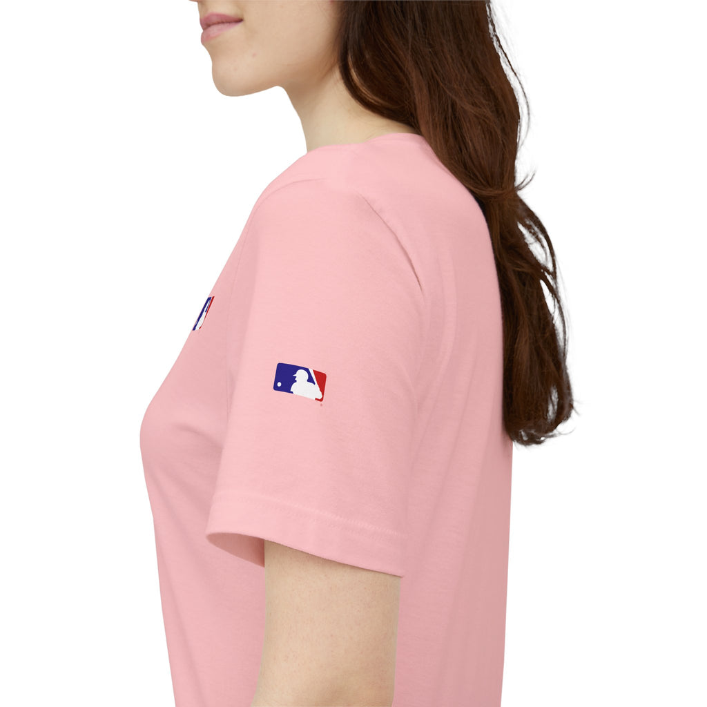 Baseball Logo T-Shirt  Minimal Chest Patch Tee