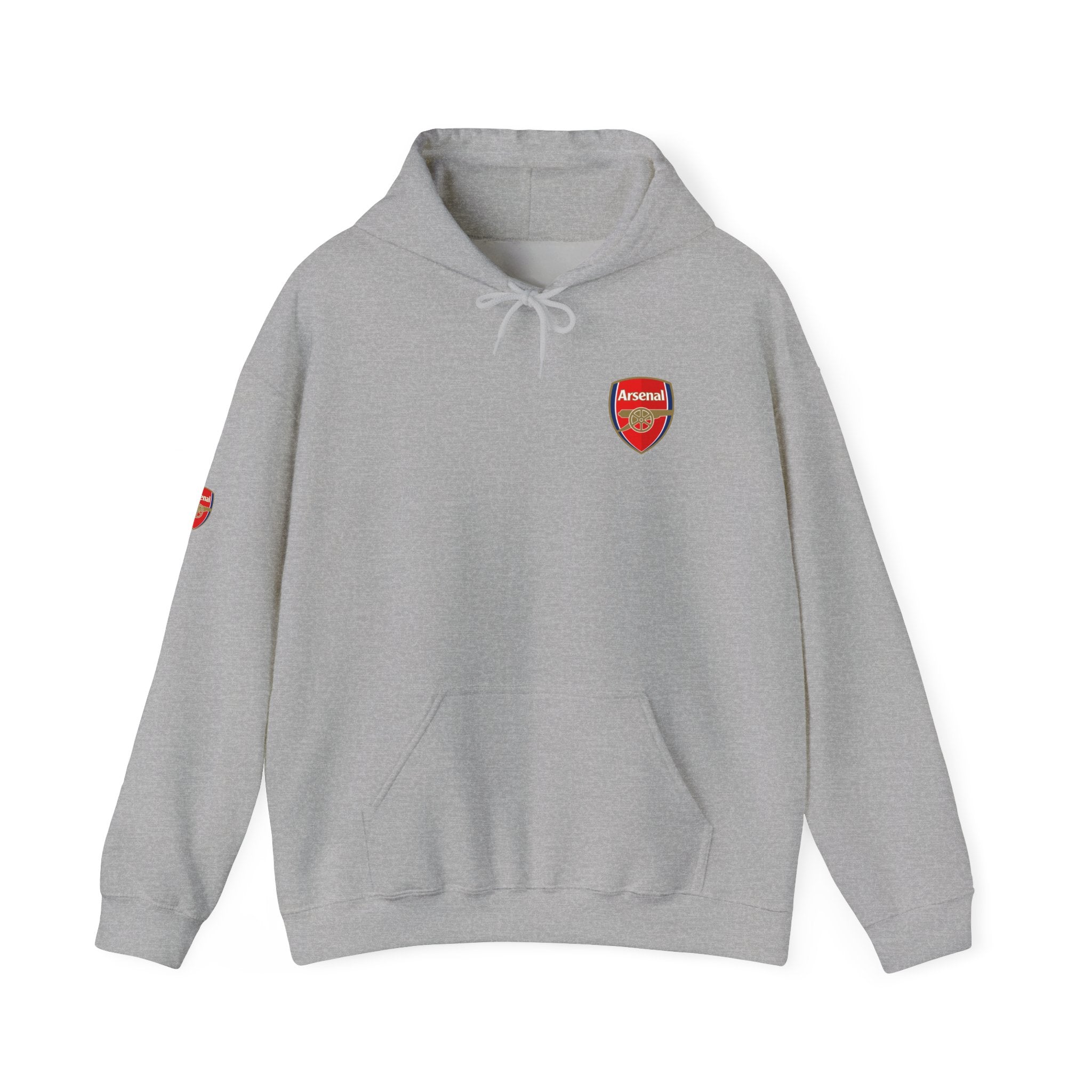 Hoodie  Arsenal FC Crest & Back Text Pullover