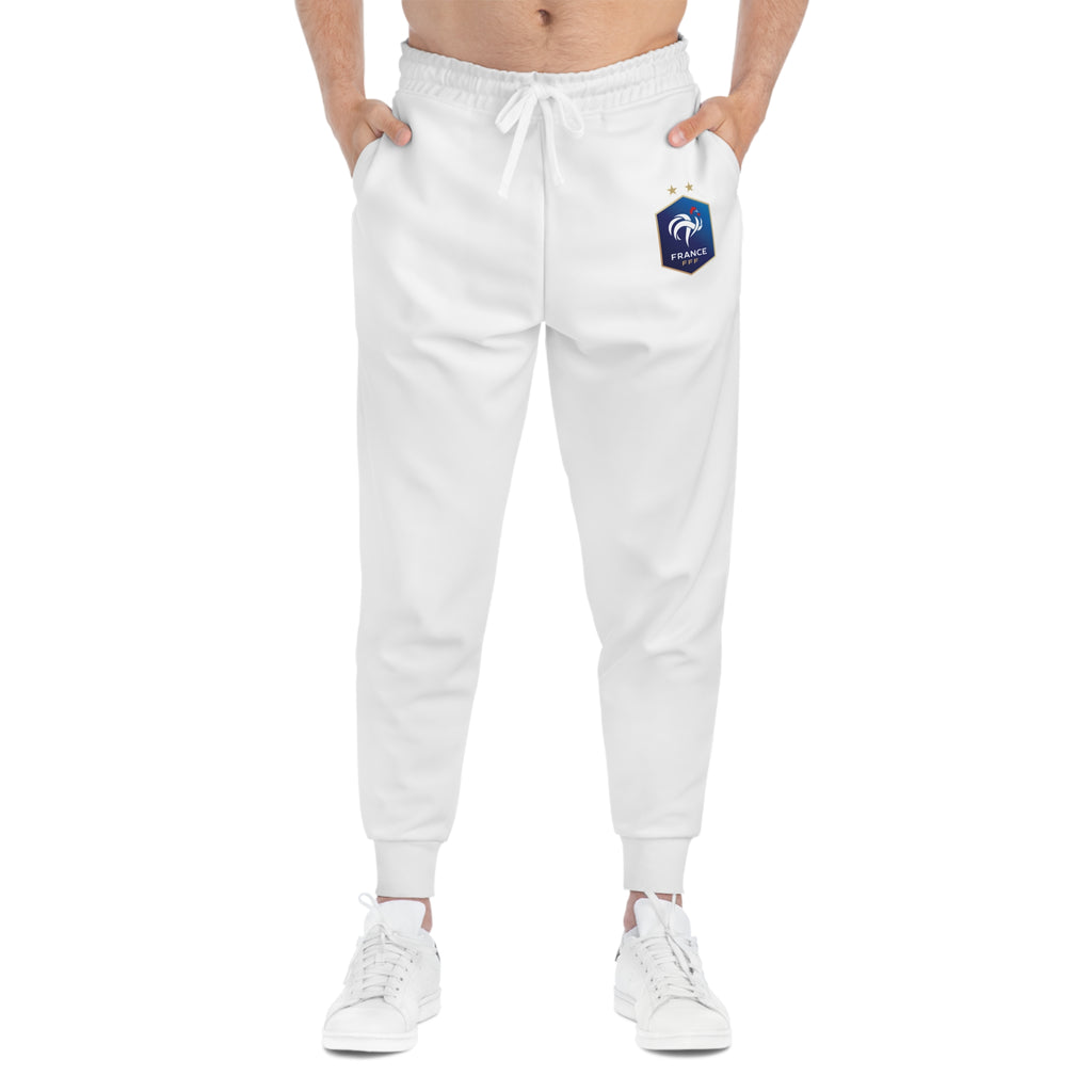France Soccer Crest Athletic Joggers French Football Team Logo Sweatpants