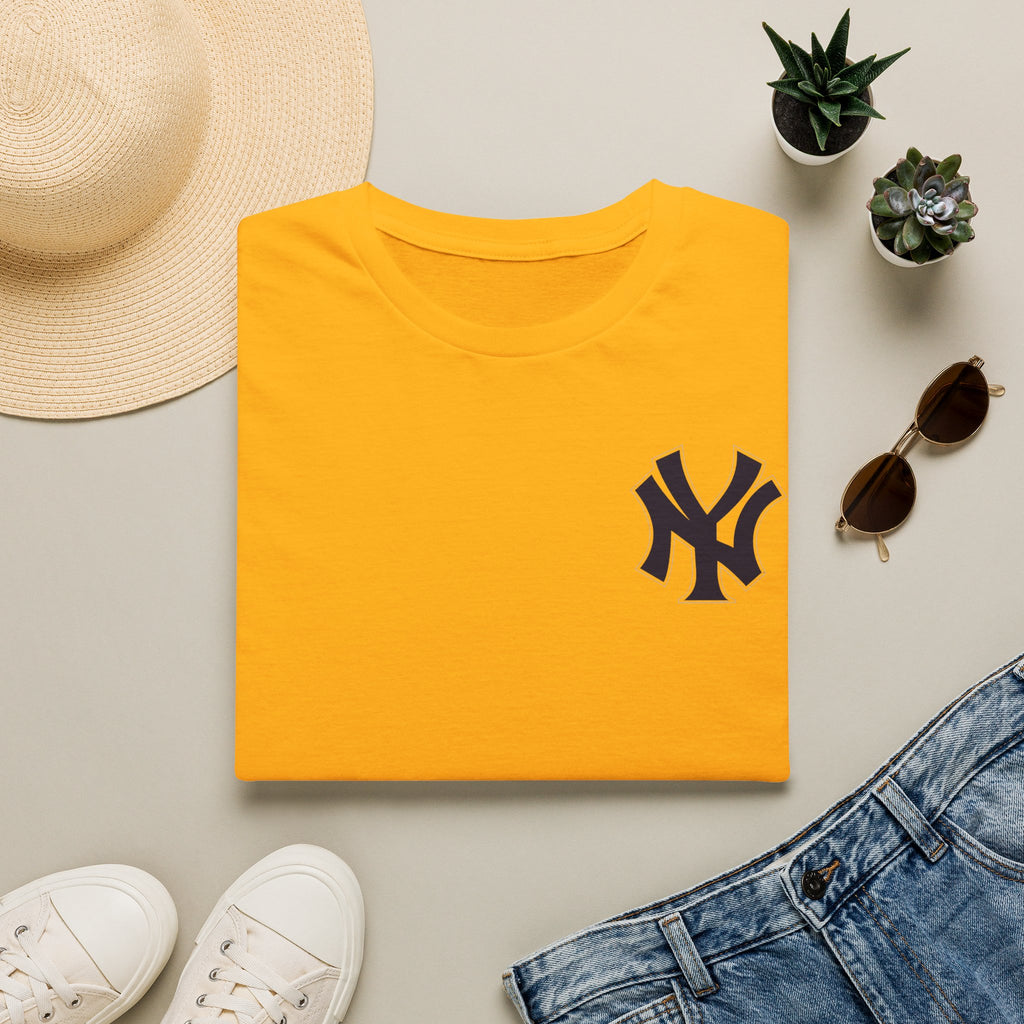 NY Logo T-Shirt | Minimal Baseball Graphic Tee
