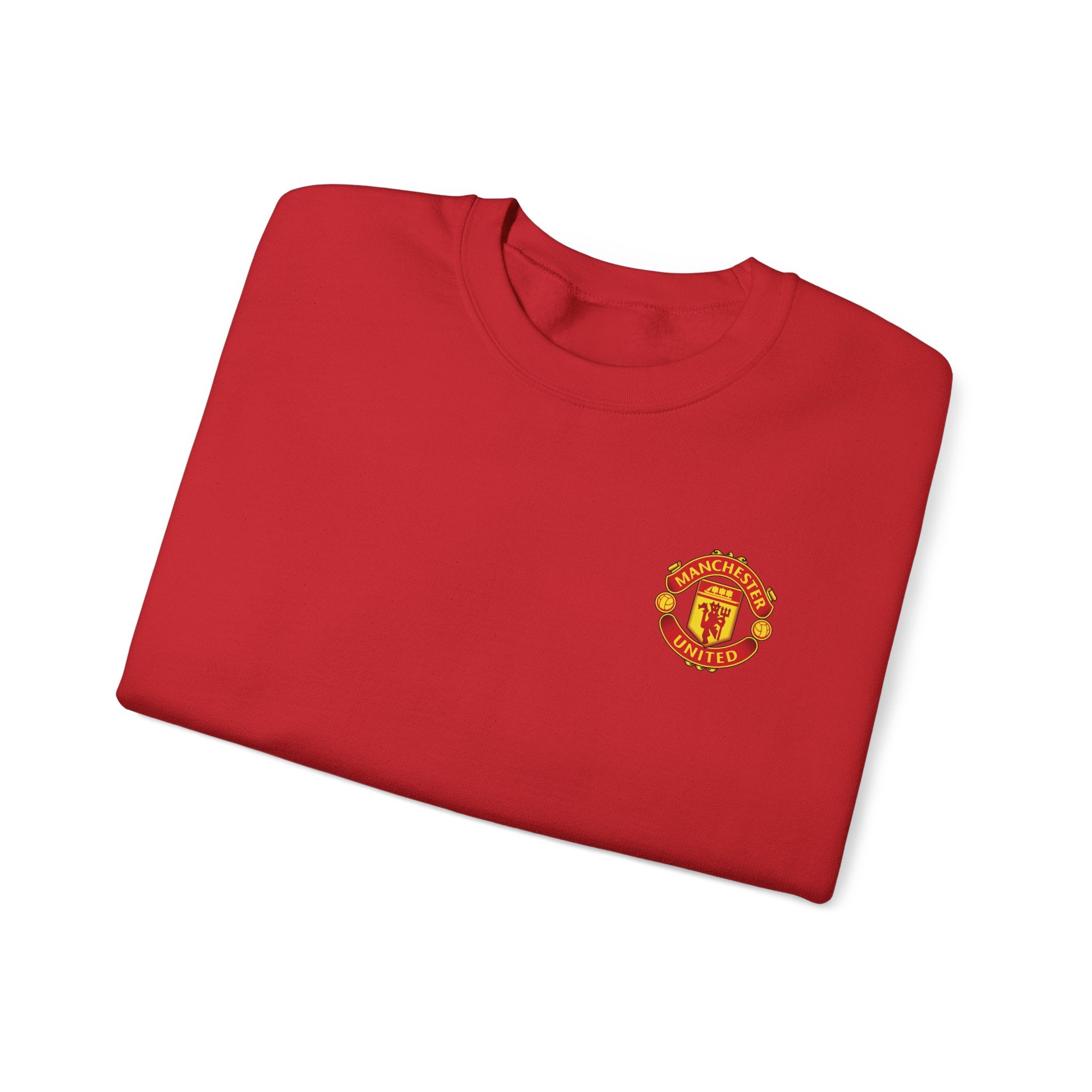 Crewneck Sweatshirt — Manchester United FC Logo Pullover