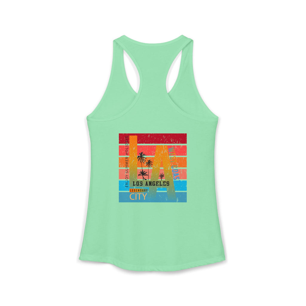 California Athletic Women's Racerback Tank  Women's California Athletic Tank Top
