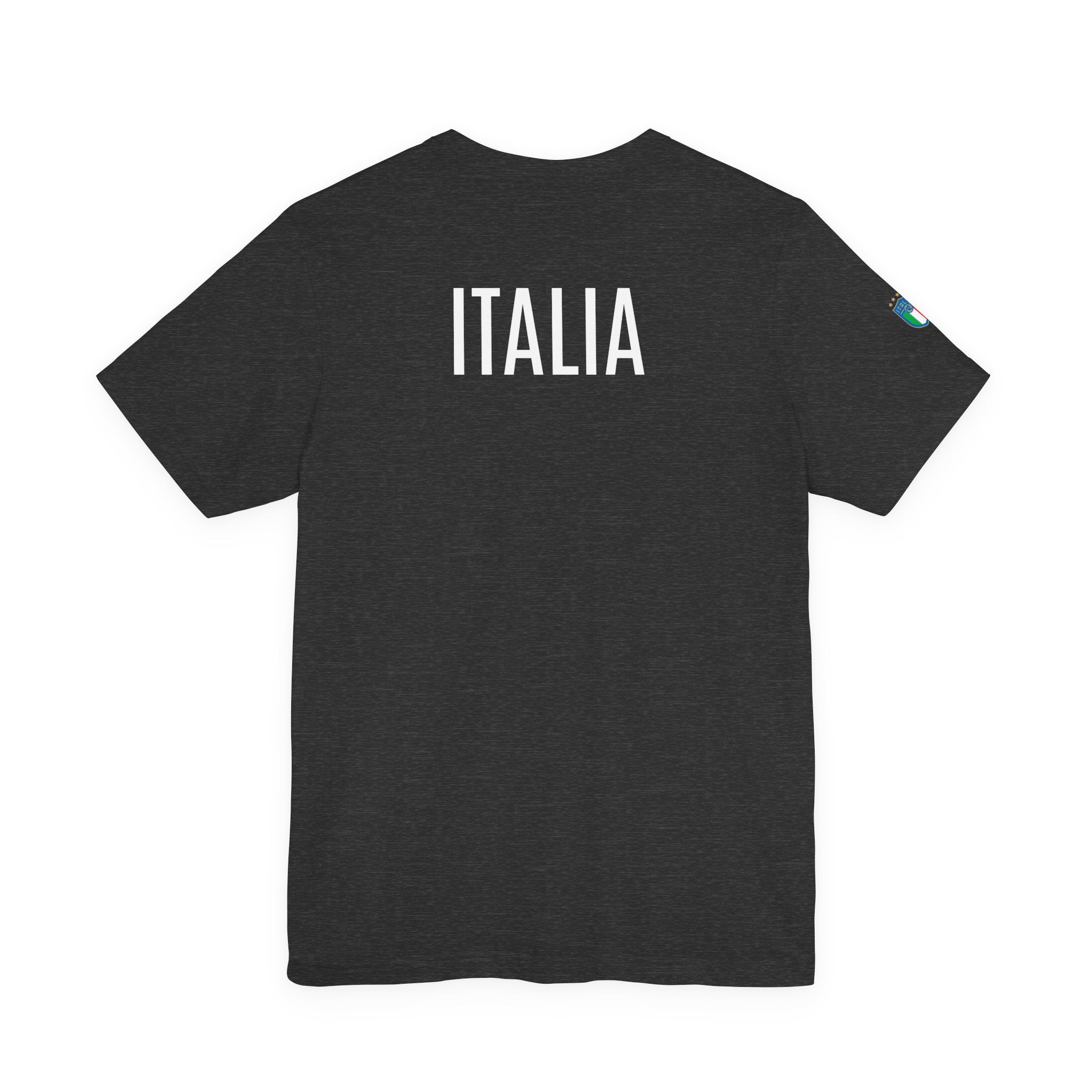 Italy Crest Tee  Italian Flag Shield T-Shirt