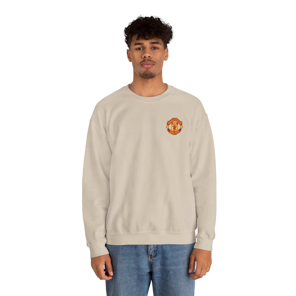 Crewneck Sweatshirt — Manchester United FC Logo Pullover