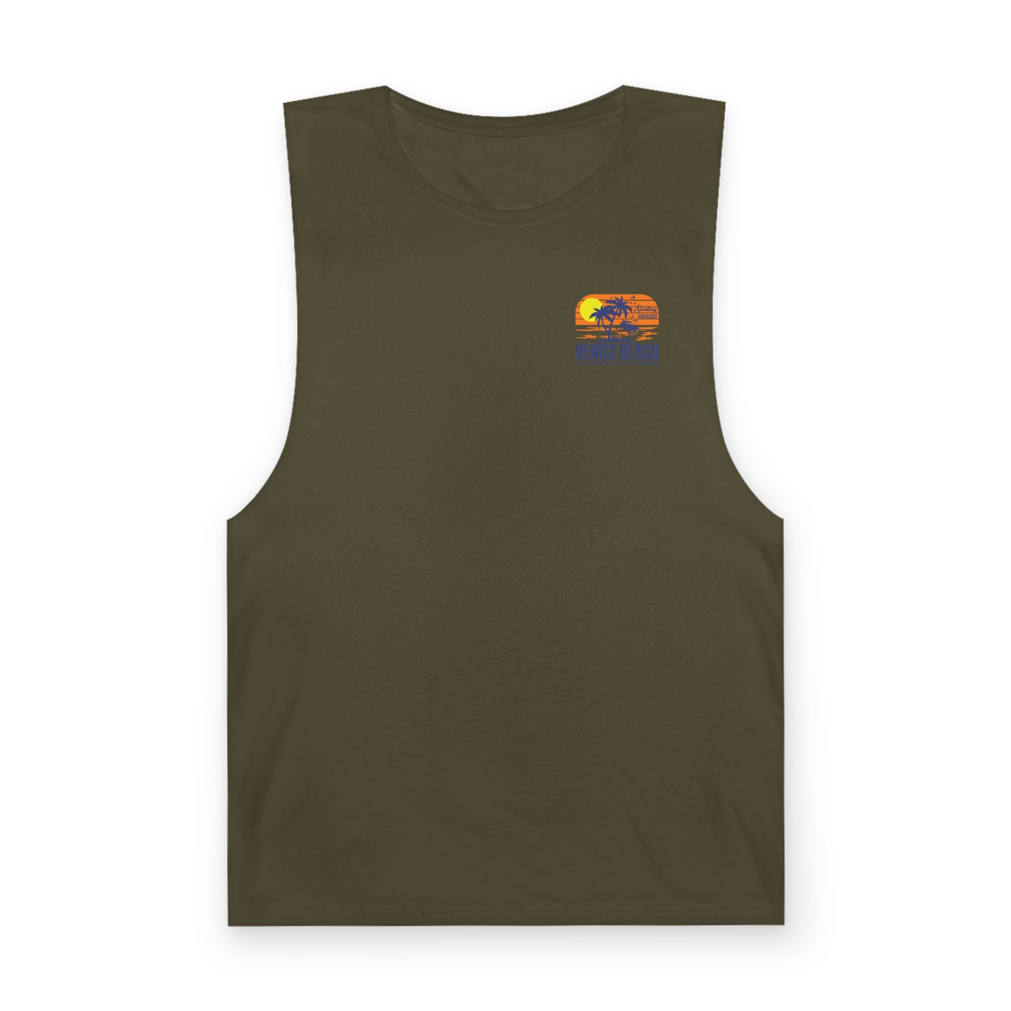 Surfboard Tank Top Venice Beach Retro Surf Graphic