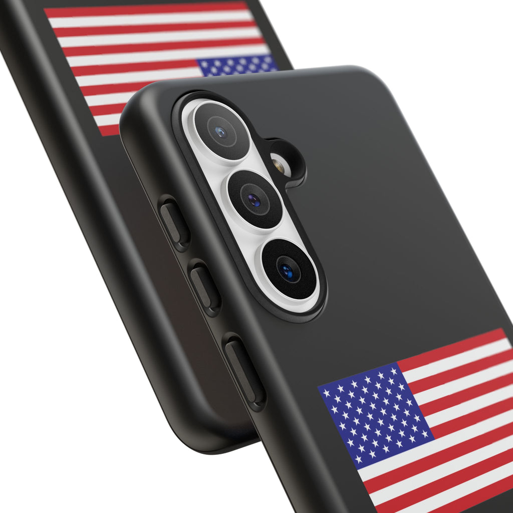 American Flag Phone Case  Patriotic Tough Case for 4th of July & Everyday Protection