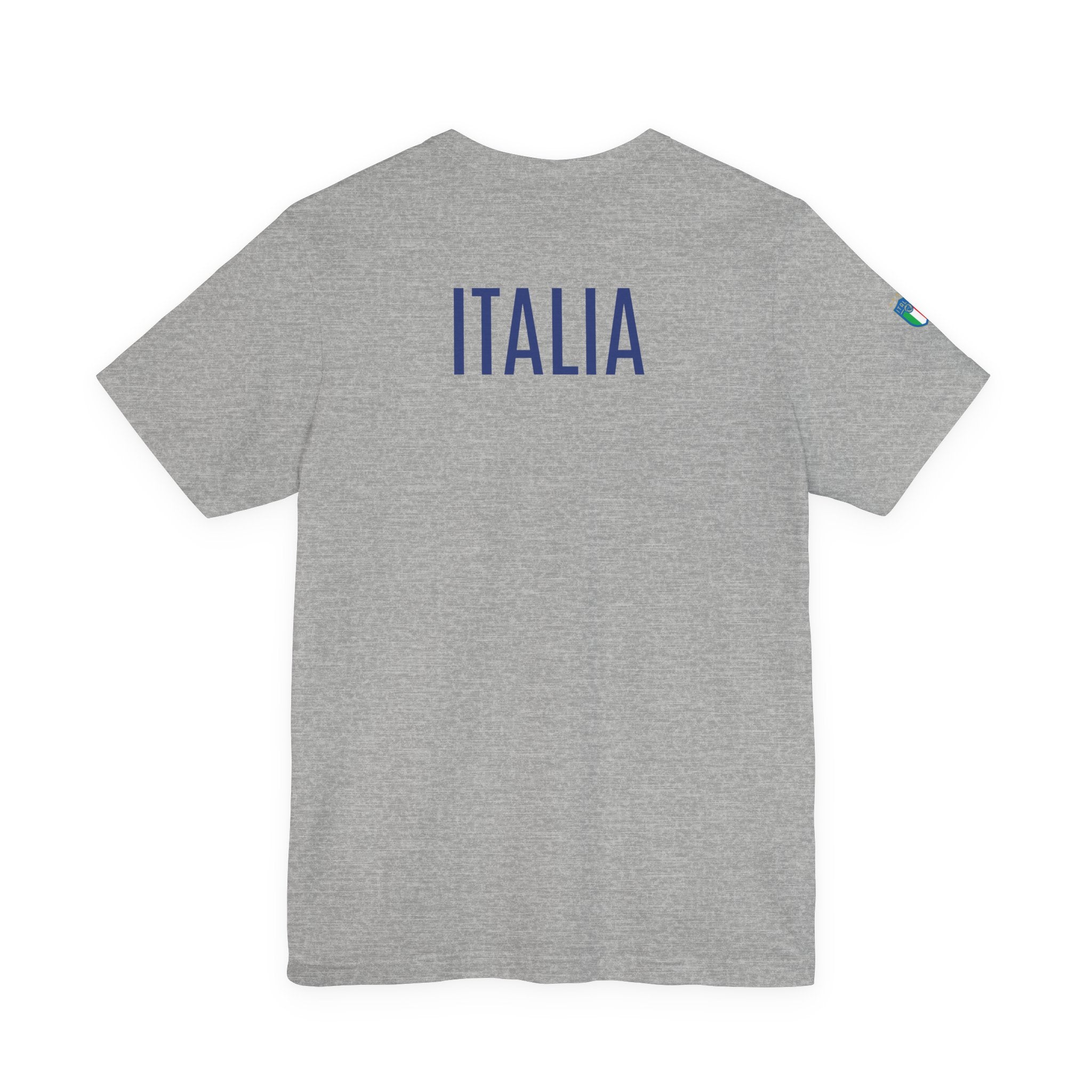 Italy Crest Tee  Italian Flag Shield T-Shirt