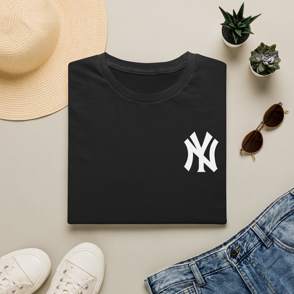 NY Logo T-Shirt | Minimal Baseball Graphic Tee